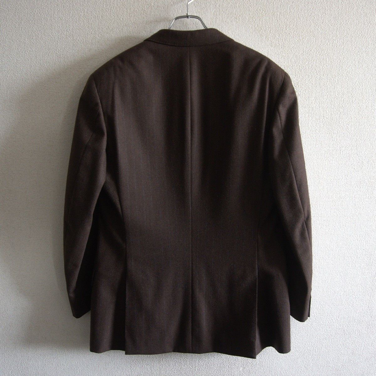 Hermes HERMES Wool Cashmere Pinstripe 3B Tailored Jacket Size L Size US L / EU 52-54 / 3 - 2 Thumbnail