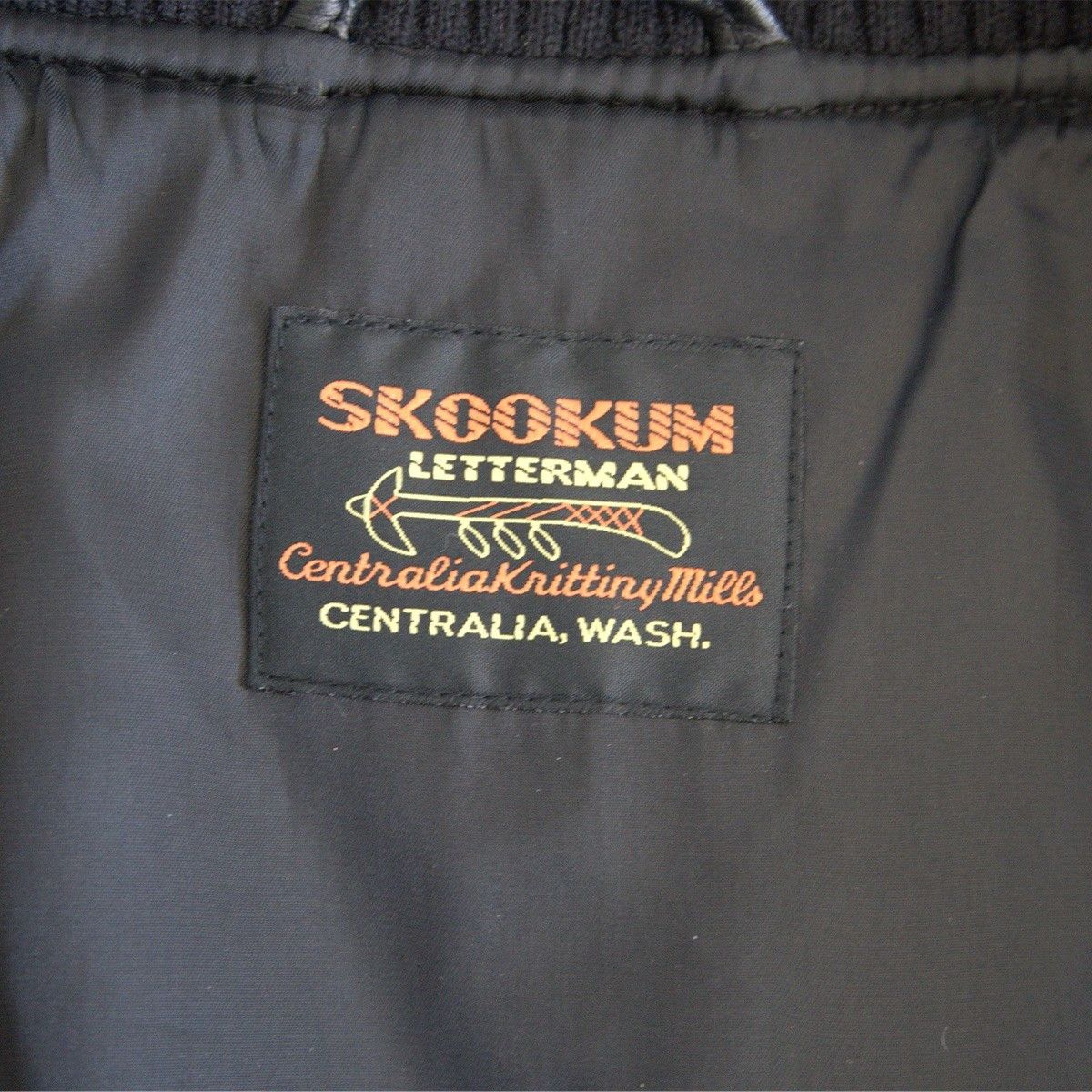 Skookum SKOOKUM x monkey time Melton Leather Varsity Jacket Size S Size US S / EU 44-46 / 1 - 6 Thumbnail