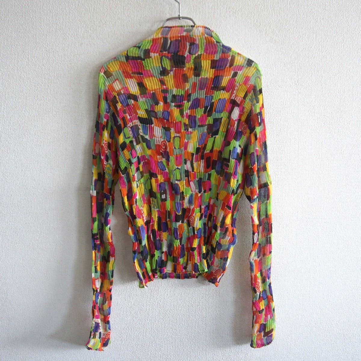 Issey Miyake ISSEY MIYAKE Wrinkle Pleated Blouse Size 2 Size US M / EU 48-50 / 2 - 2 Thumbnail