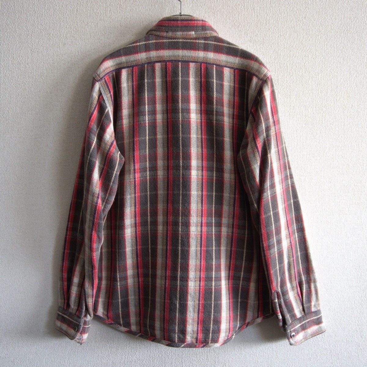 Nigel Cabourn NIGEL CABOURN Reversible Heavy Flannel Check/Border Size M Size US M / EU 48-50 / 2 - 2 Thumbnail