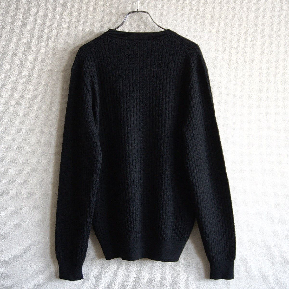 Hermes HERMES H-Pattern Jacquard Wool Knit Made in Italy Size L Size US L / EU 52-54 / 3 - 2 Thumbnail