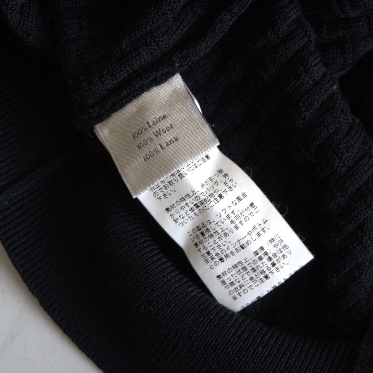 Hermes HERMES H-Pattern Jacquard Wool Knit Made in Italy Size L Size US L / EU 52-54 / 3 - 5 Thumbnail