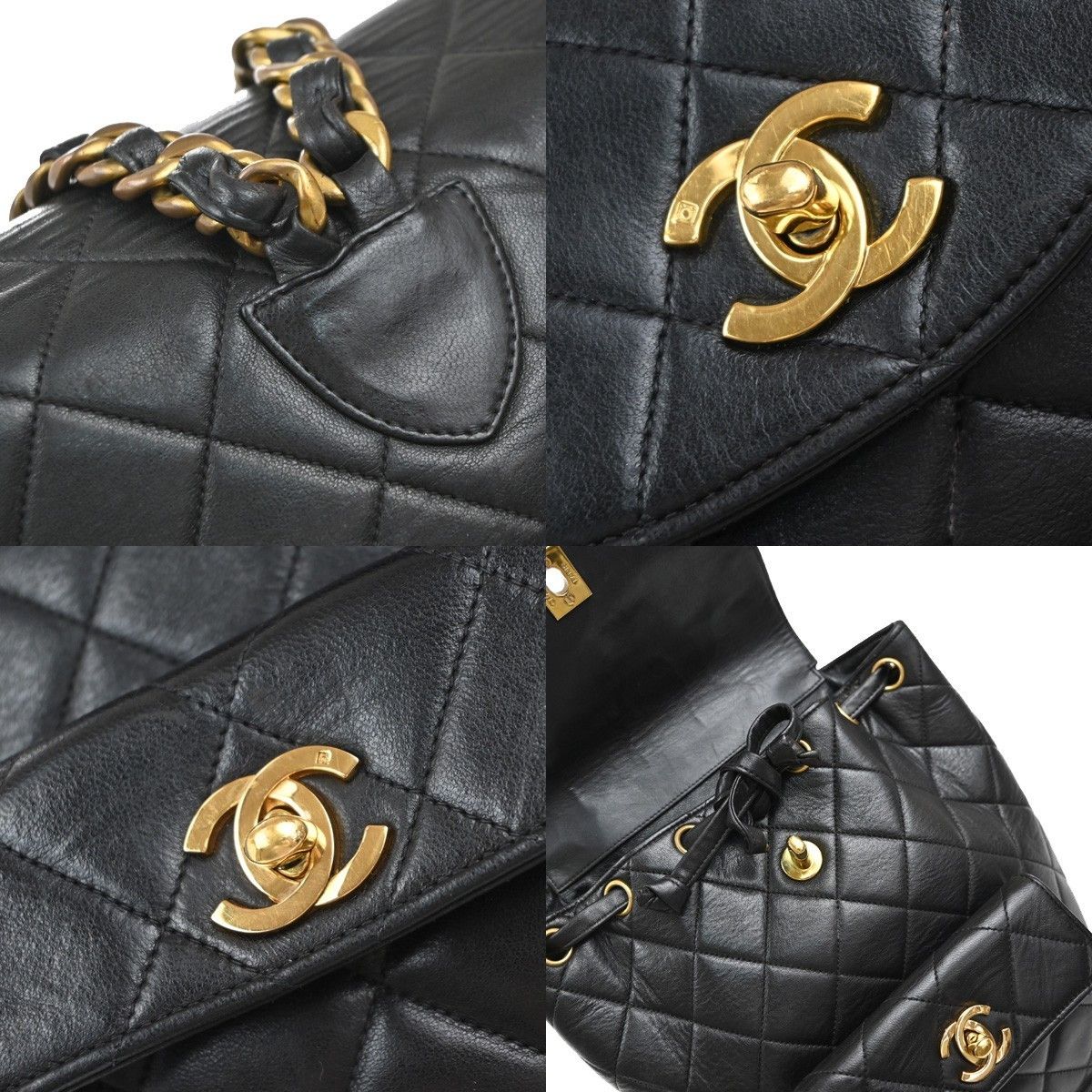 Chanel Chanel Duma Drawstring Backpack Quilted Leather Size ONE SIZE - 10 Thumbnail