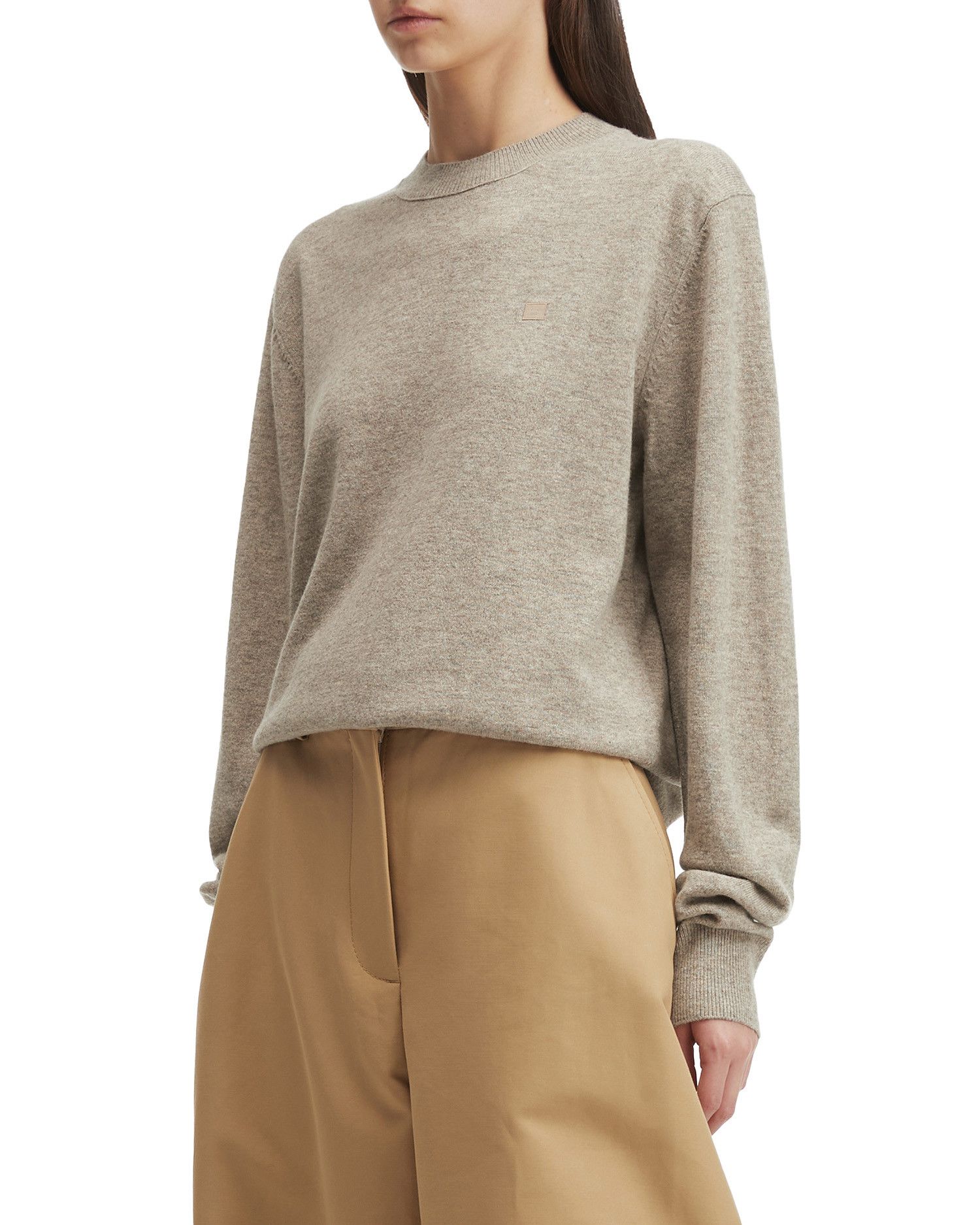 Acne Studios Acne Studios Face Stitched Detail Crew Neck Knitwear Size XS / US 0-2 / IT 36-38 - 3 Thumbnail