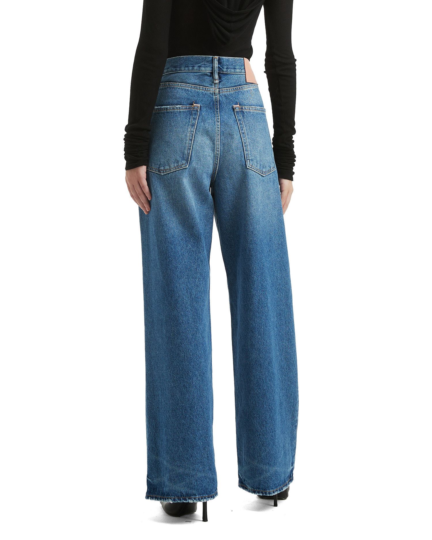 Acne Studios Acne Studios 1981 BAGGY FIT Distressed Detail Jeans Size 22" - 4 Thumbnail