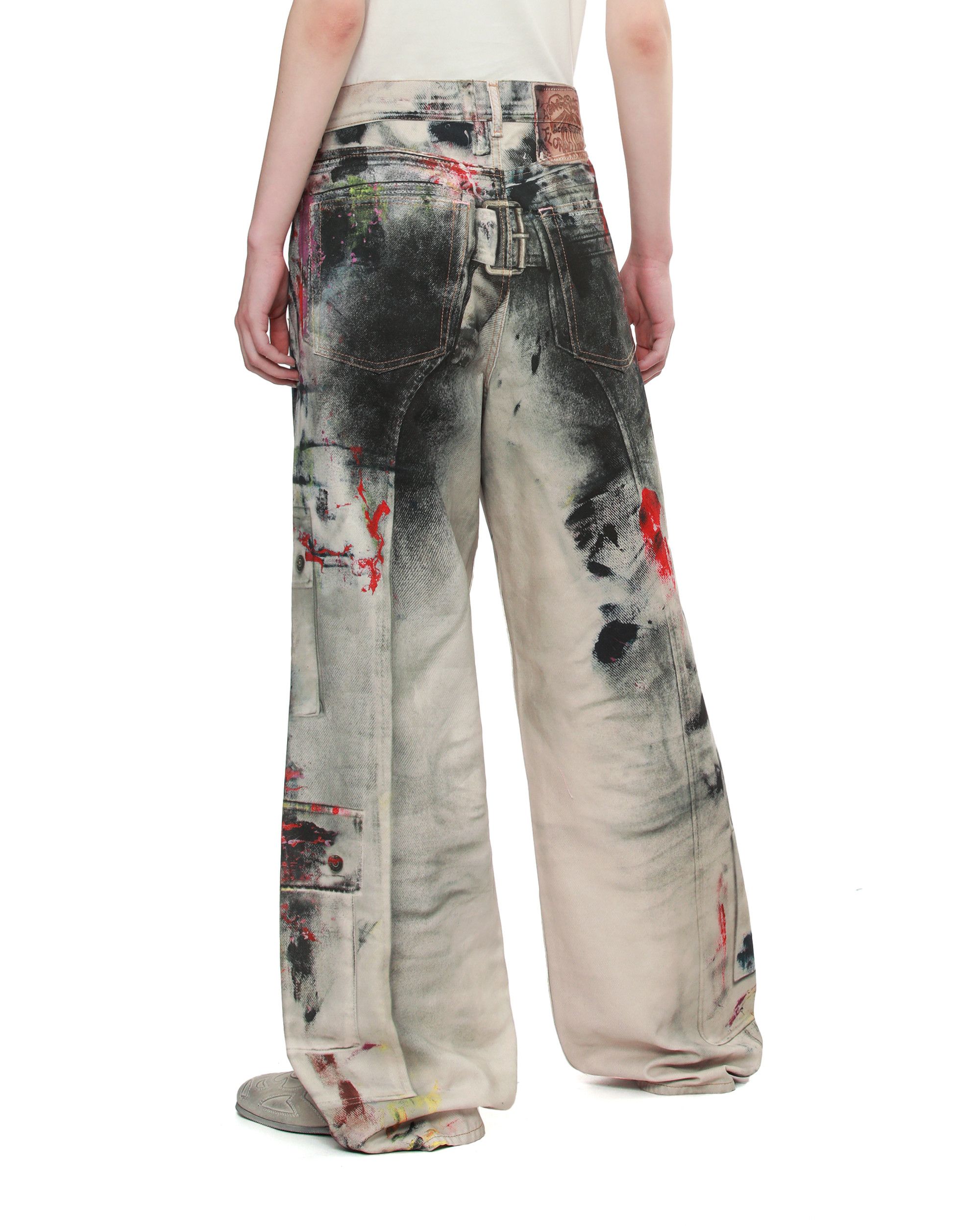 Acne Studios Acne Studios 1981 BAGGY FIT Graffiti Design Jeans Size 26" / US 2 / IT 38 - 4 Thumbnail