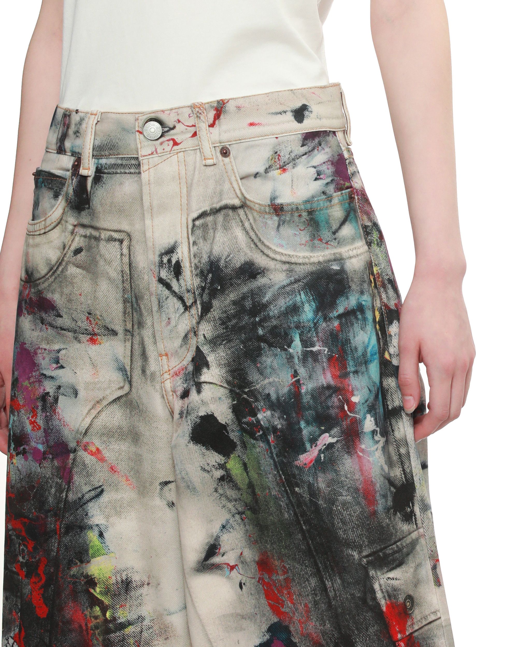 Acne Studios Acne Studios 1981 BAGGY FIT Graffiti Design Jeans Size 26" / US 2 / IT 38 - 5 Thumbnail