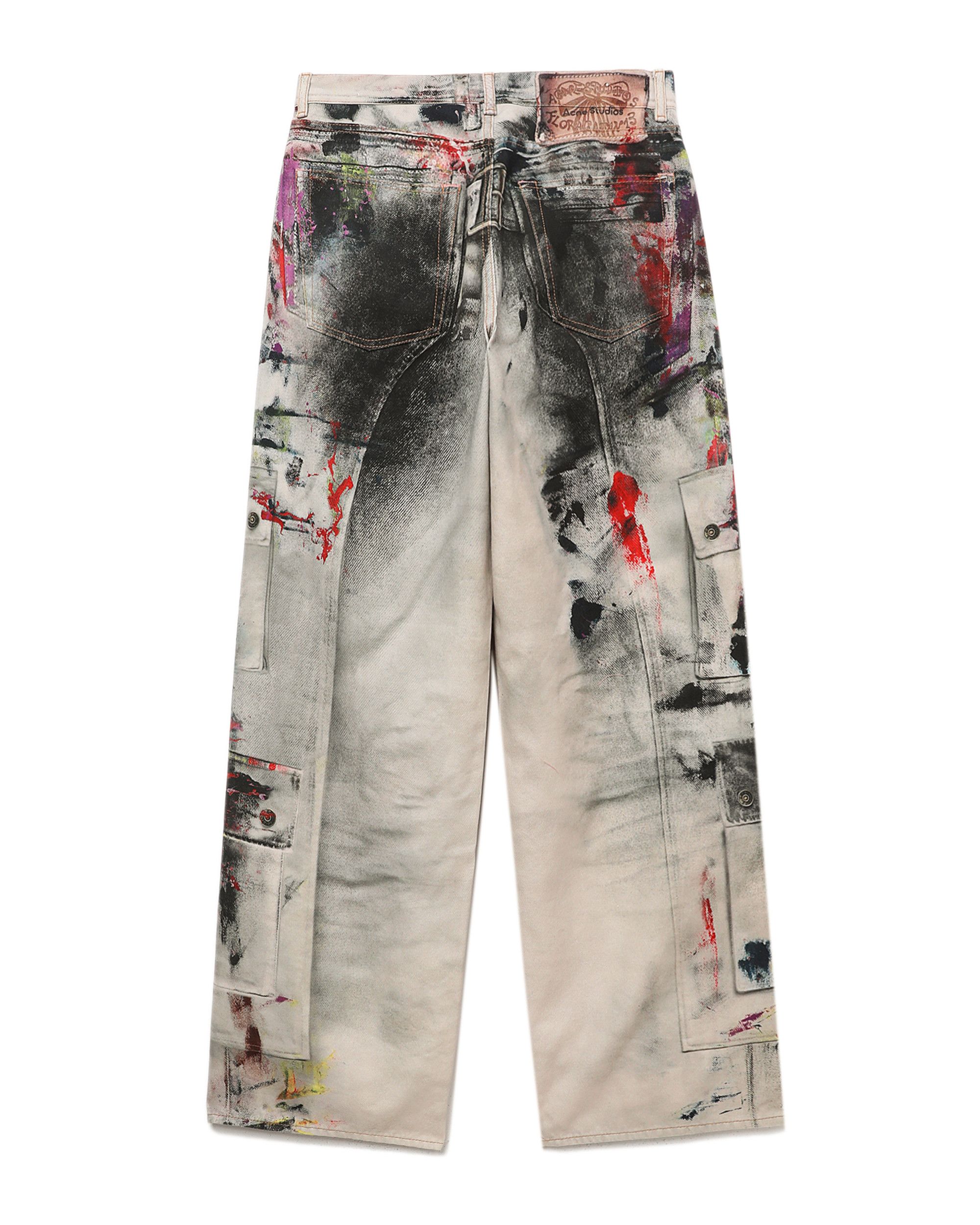 Acne Studios Acne Studios 1981 BAGGY FIT Graffiti Design Jeans Size 26" / US 2 / IT 38 - 6 Thumbnail