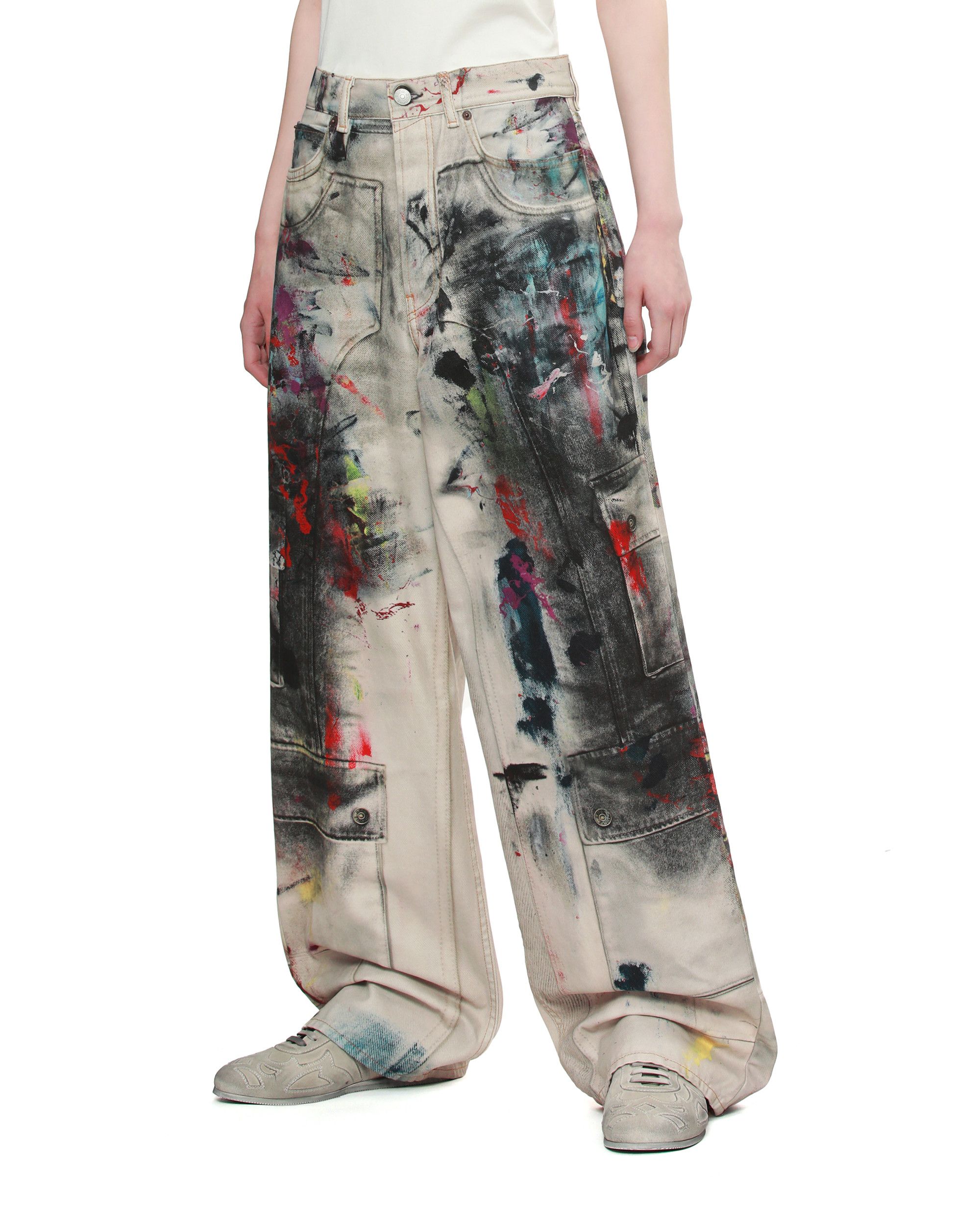 Acne Studios Acne Studios 1981 BAGGY FIT Graffiti Design Jeans Size 28" / US 6 / IT 42 - 3 Thumbnail