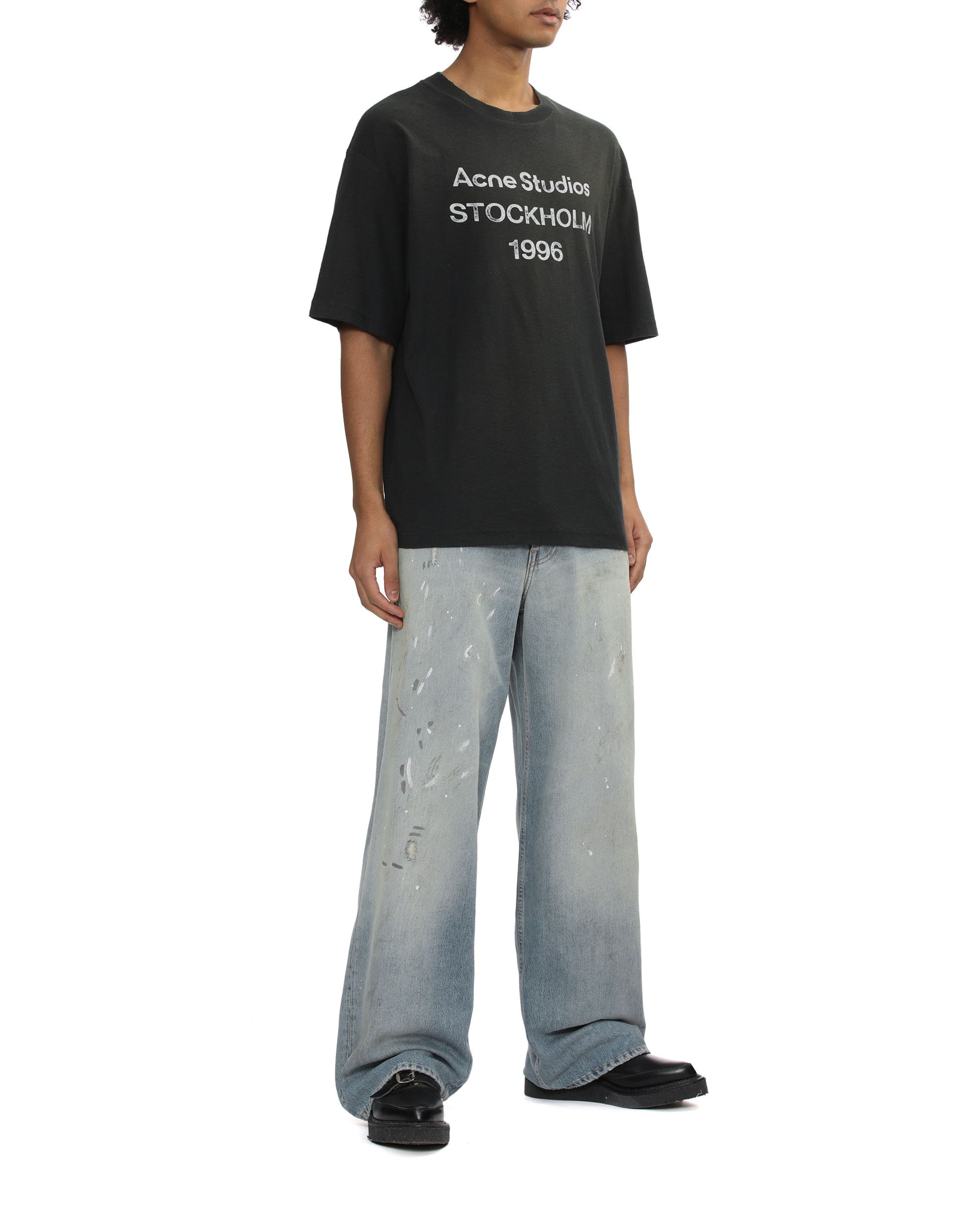 Acne Studios Acne Studios Text Print Short Sleeve T-Shirt Size US L / EU 52-54 / 3 - 2 Thumbnail