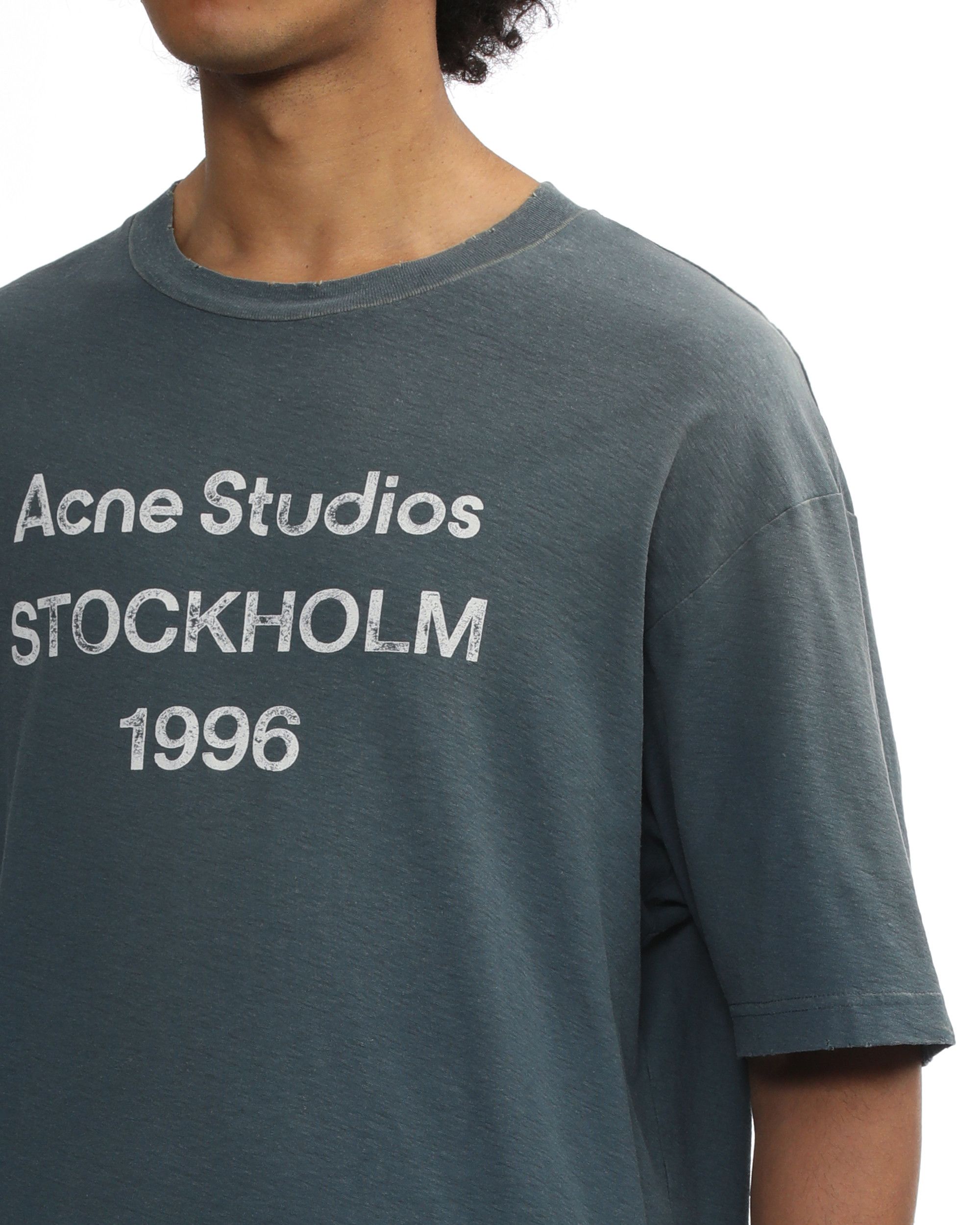 Acne Studios Acne Studios Text Print Short Sleeve T-Shirt Size US M / EU 48-50 / 2 - 5 Thumbnail