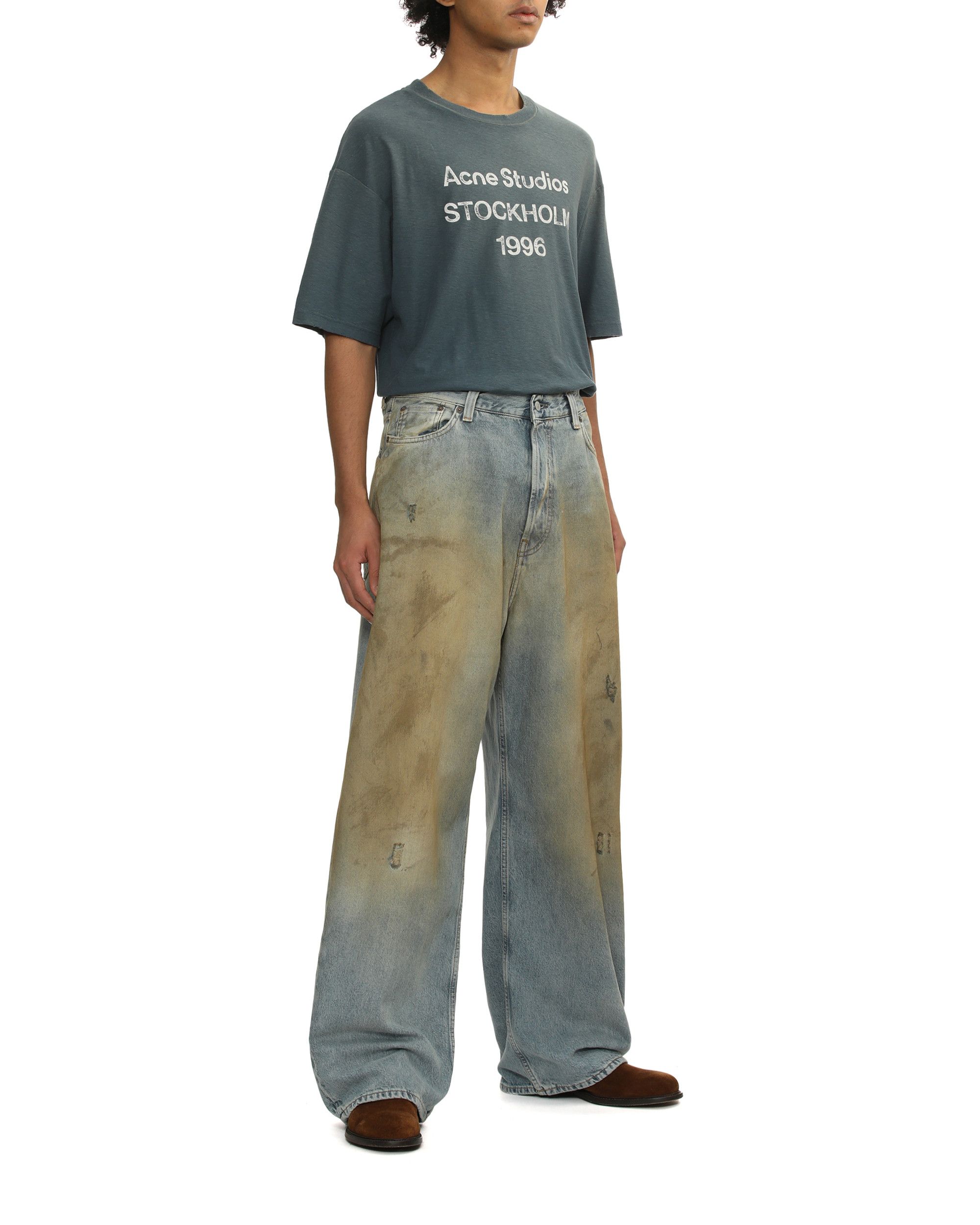 Acne Studios Acne Studios Text Print Short Sleeve T-Shirt Size US L / EU 52-54 / 3 - 2 Thumbnail