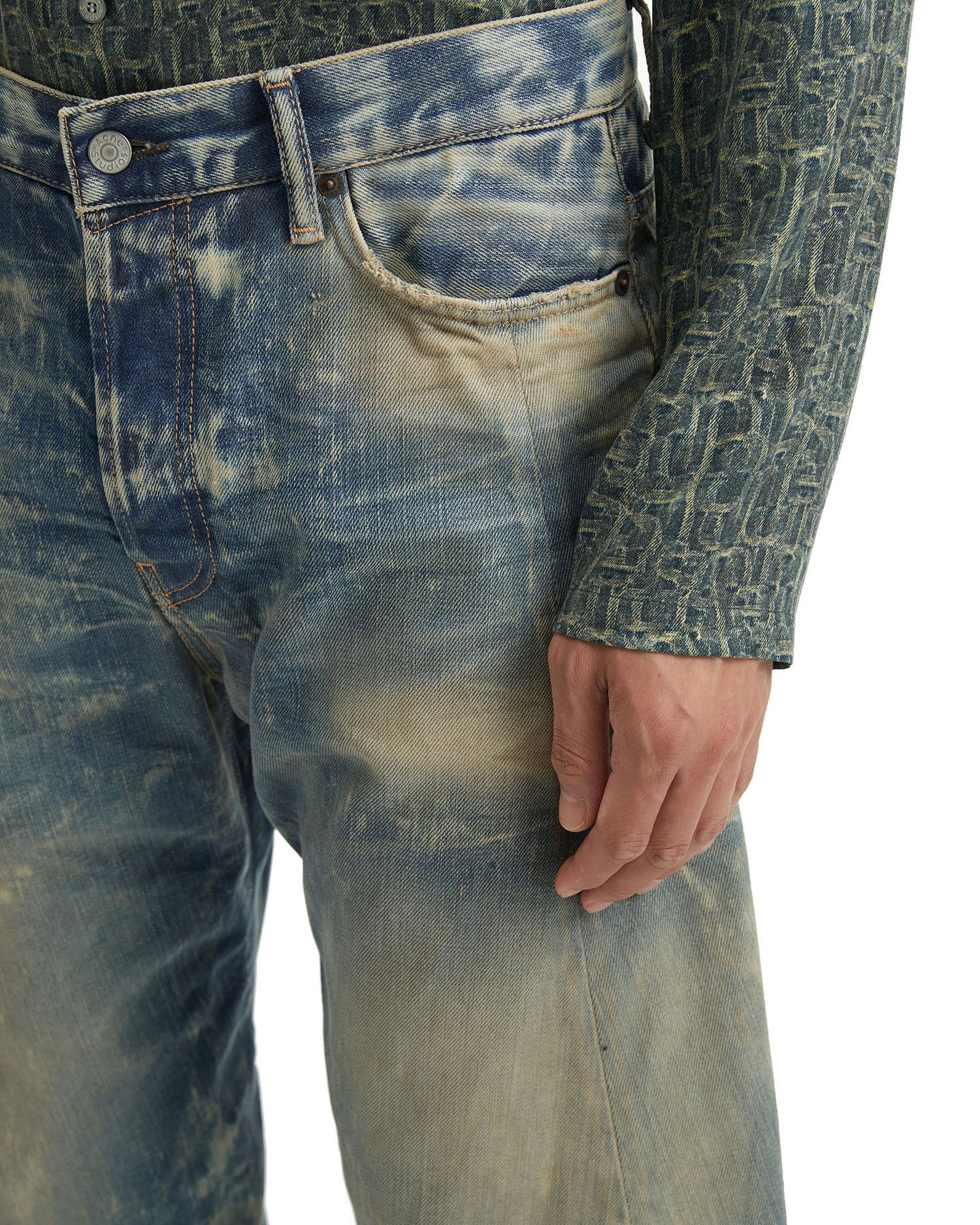 Acne Studios Acne Studios Distressed Design Jeans Size US 26 / EU 42 - 5 Thumbnail
