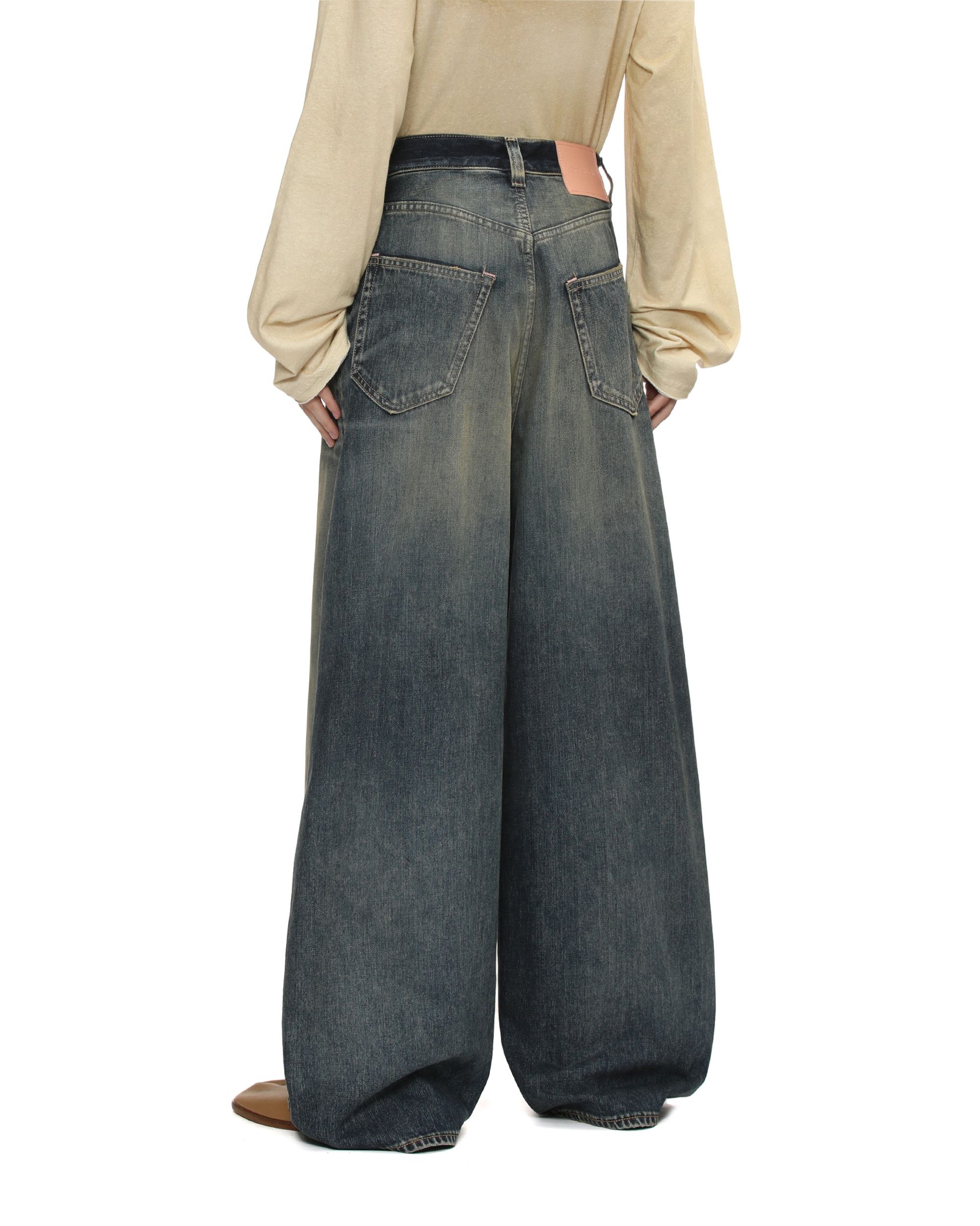 Acne Studios Acne Studios 2023 SUPER BAGGY Distressed Design Wide Leg ... Size 24" / US 00 / IT 34 - 4 Thumbnail