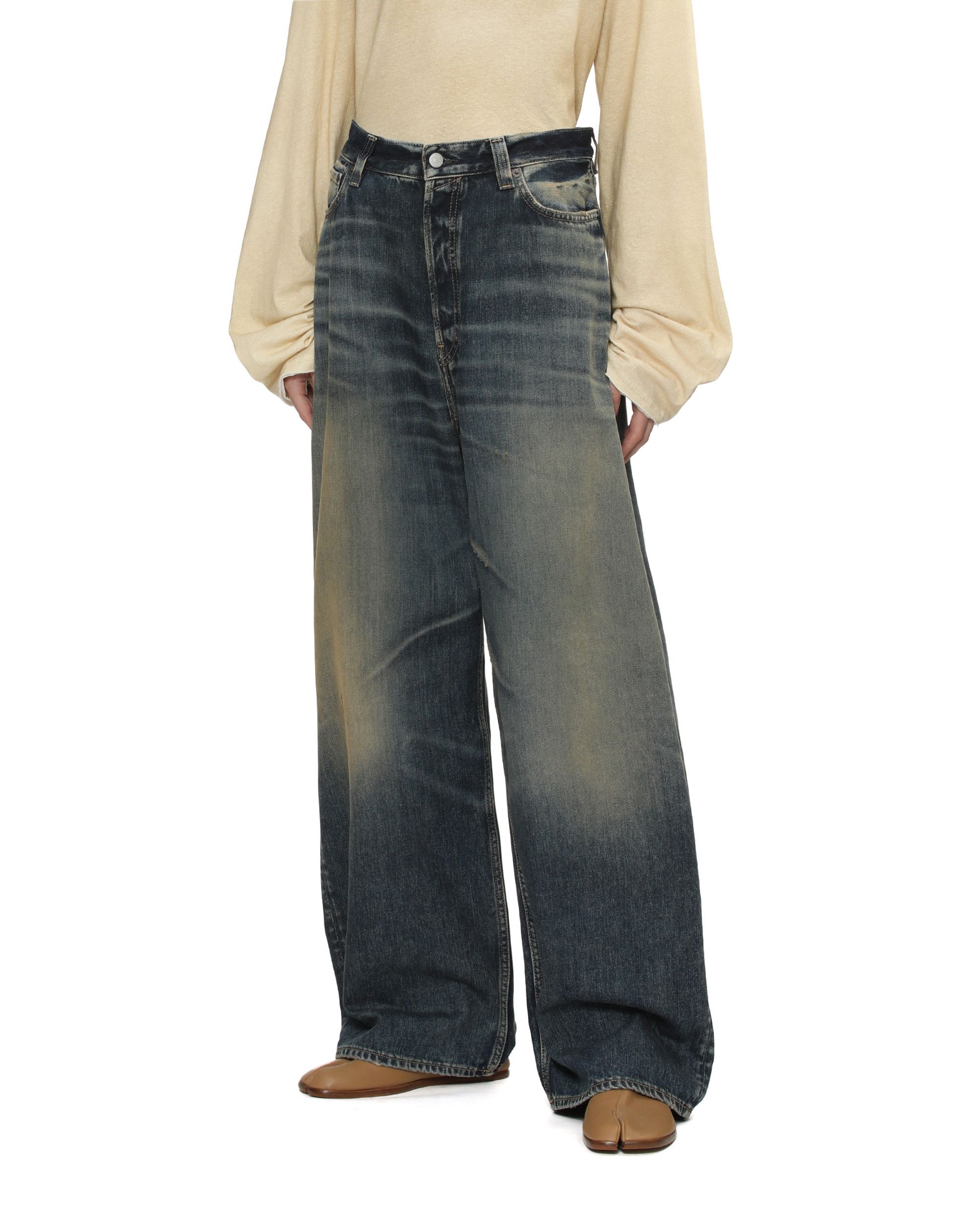 Acne Studios Acne Studios 2023 SUPER BAGGY Distressed Design Wide Leg ... Size 24" / US 00 / IT 34 - 3 Thumbnail