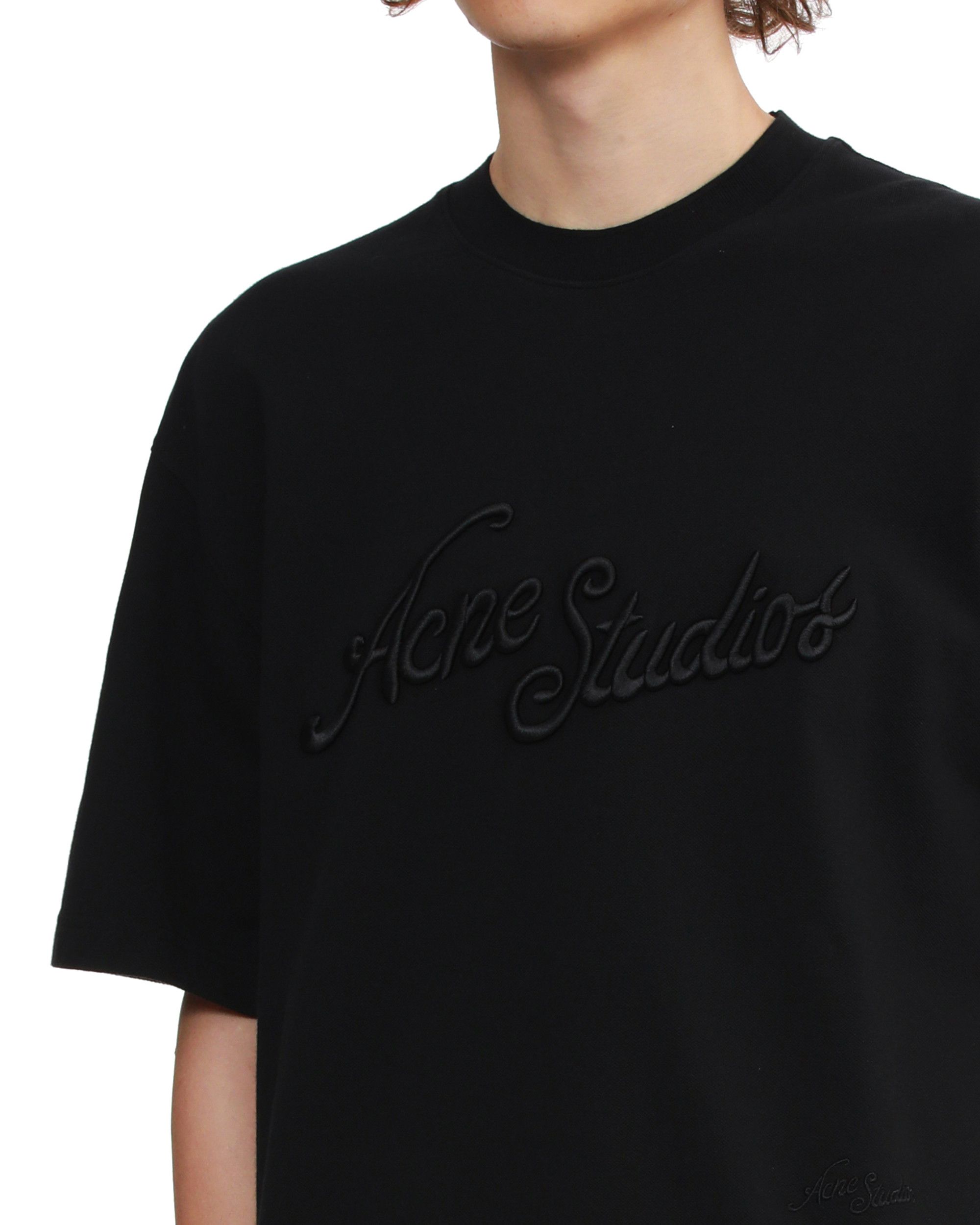Acne Studios Acne Studios Logo Embroidered Crew Neck T-Shirt Size US S / EU 44-46 / 1 - 5 Thumbnail