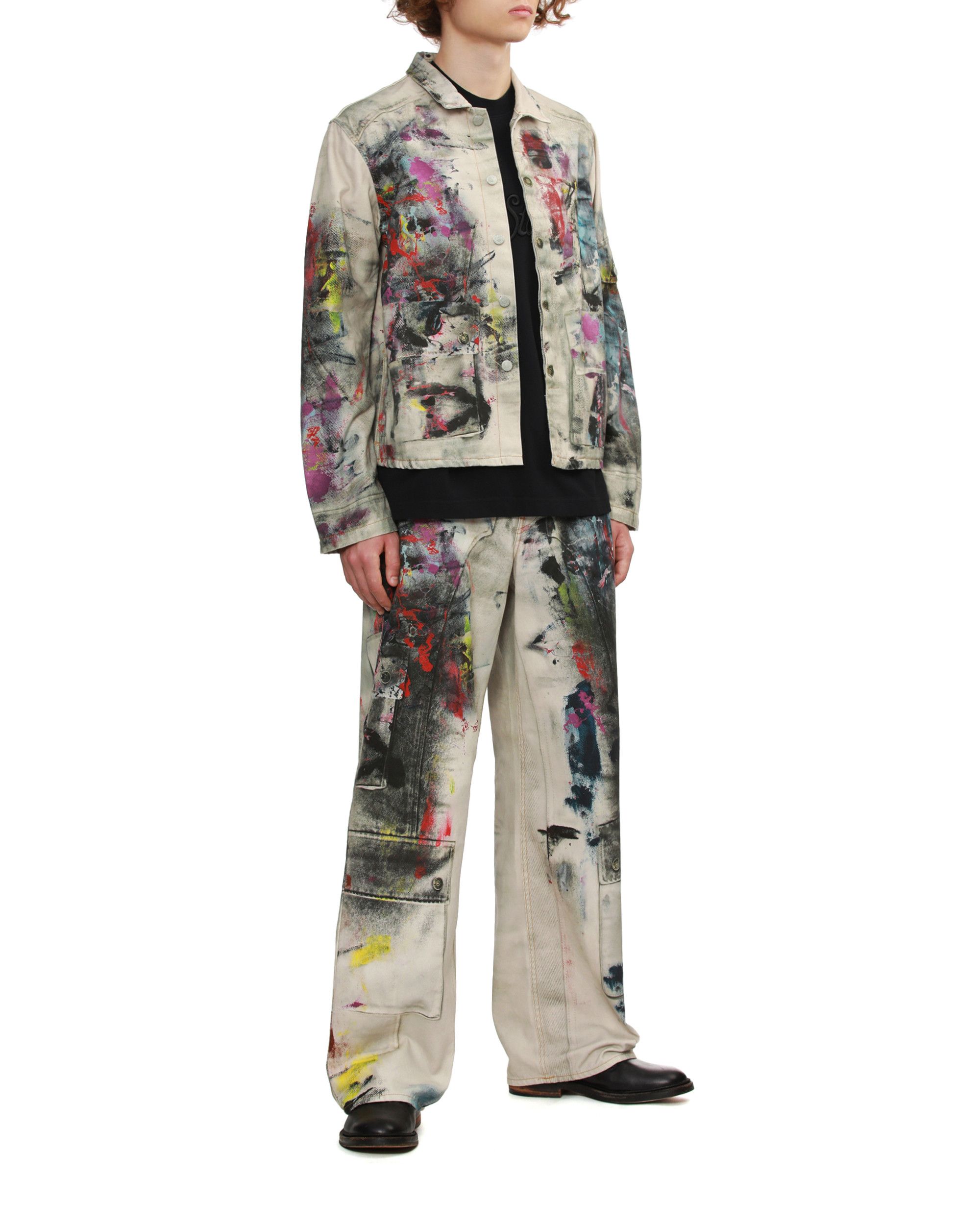 Acne Studios Acne Studios Graffiti Design Jeans Size US 32 / EU 48 - 2 Thumbnail