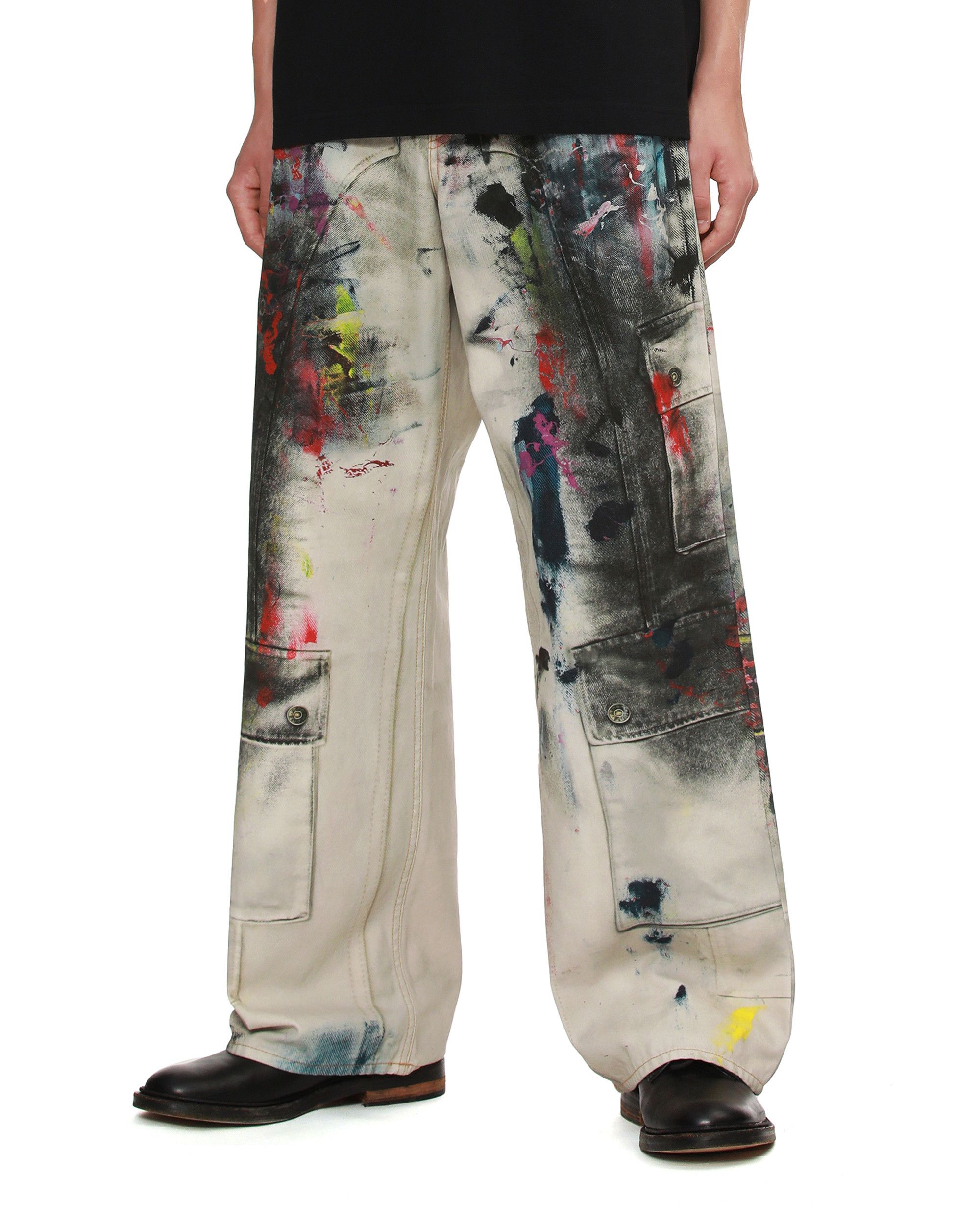 Acne Studios Acne Studios Graffiti Design Jeans Size US 32 / EU 48 - 3 Thumbnail