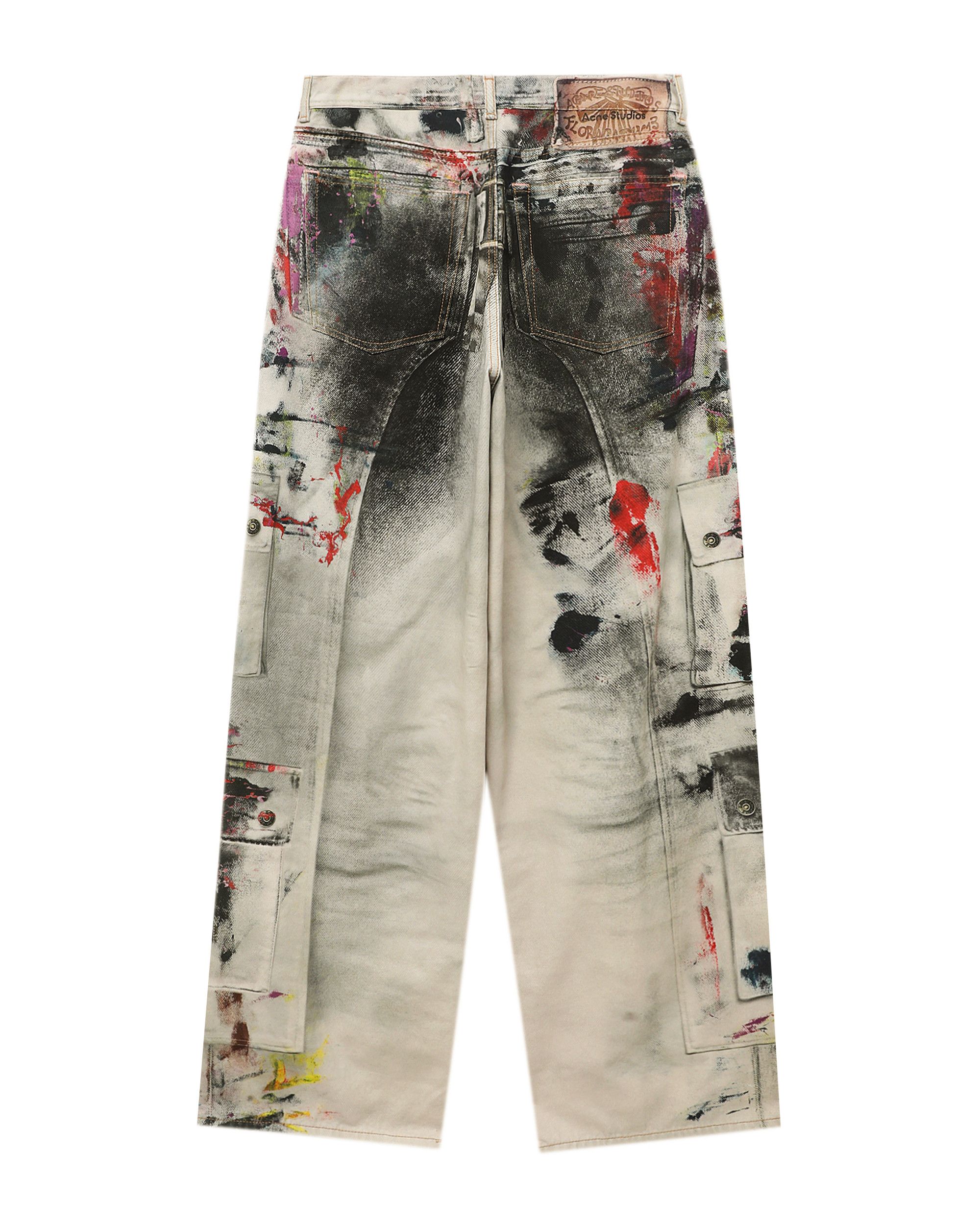Acne Studios Acne Studios Graffiti Design Jeans Size US 32 / EU 48 - 6 Thumbnail