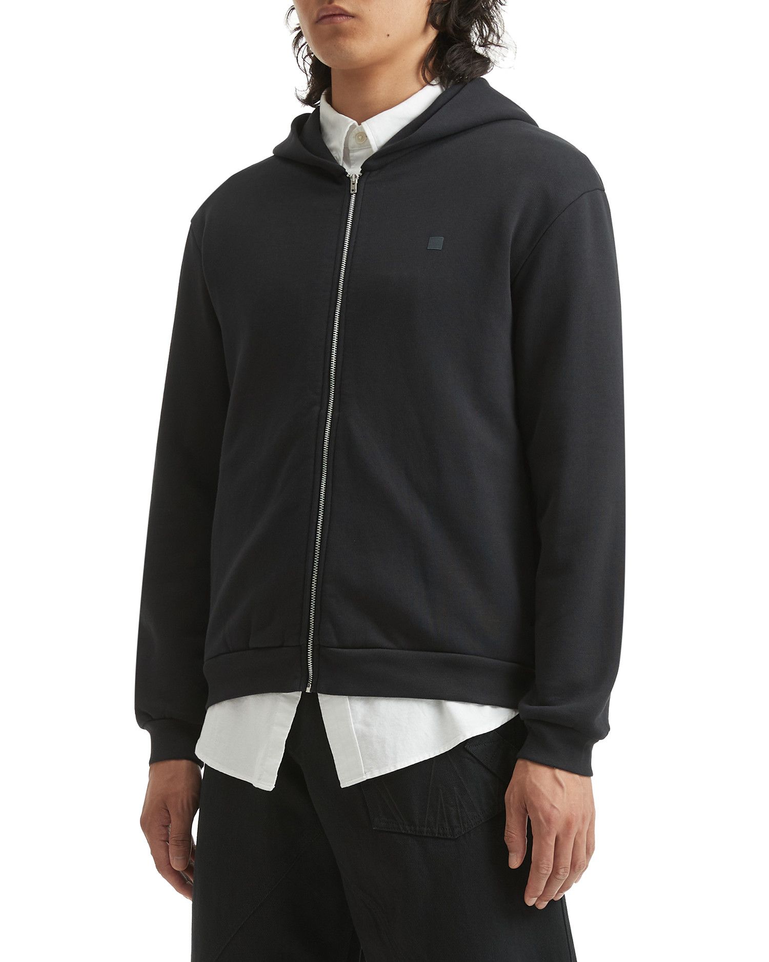Acne Studios Acne Studios FACE Stitched Detail Hooded Zipper Sweatshirt Size US M / EU 48-50 / 2 - 3 Thumbnail