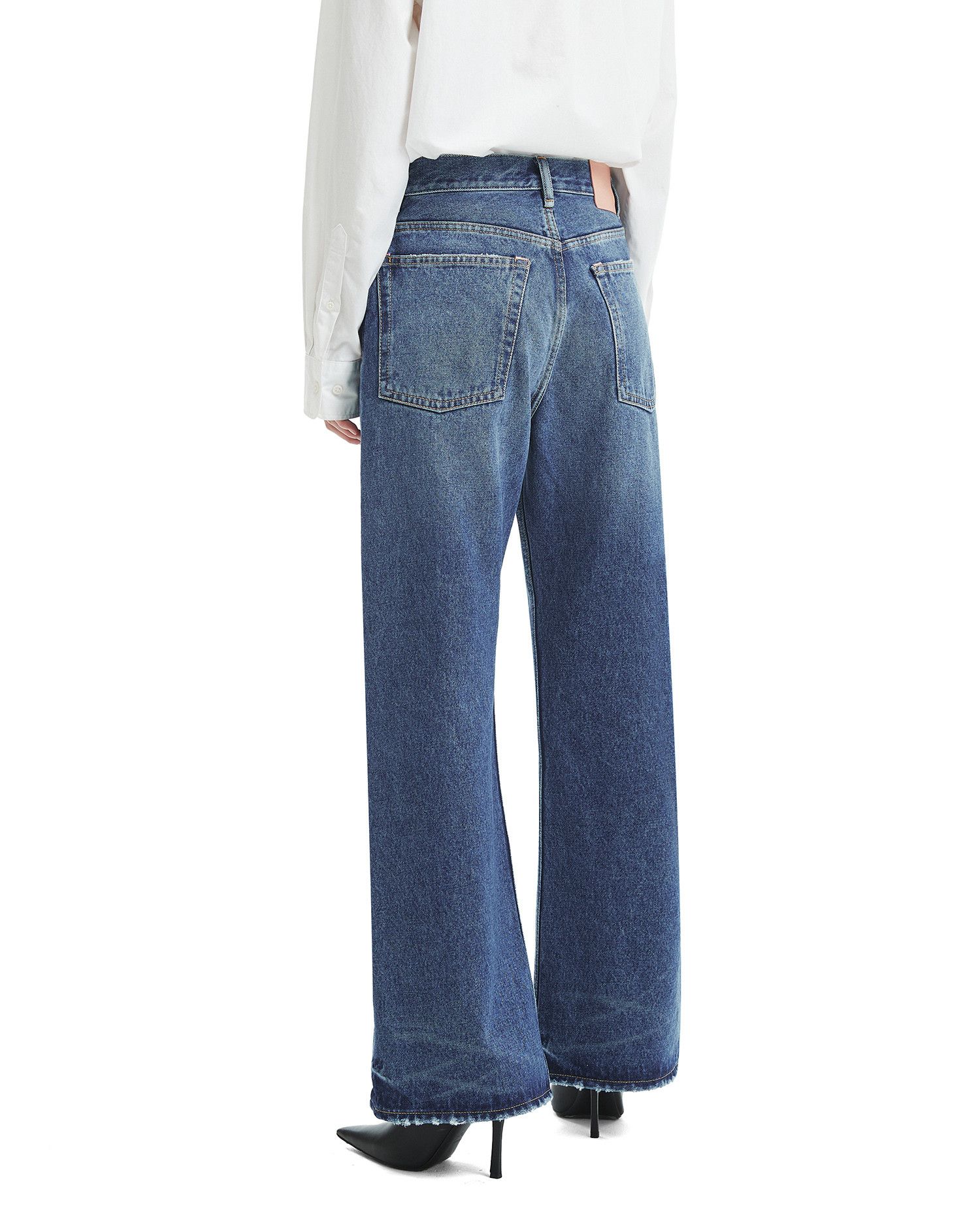 Acne Studios Acne Studios 2021F LOOSE FIT Distressed Detail Jeans Size 26" / US 2 / IT 38 - 4 Thumbnail