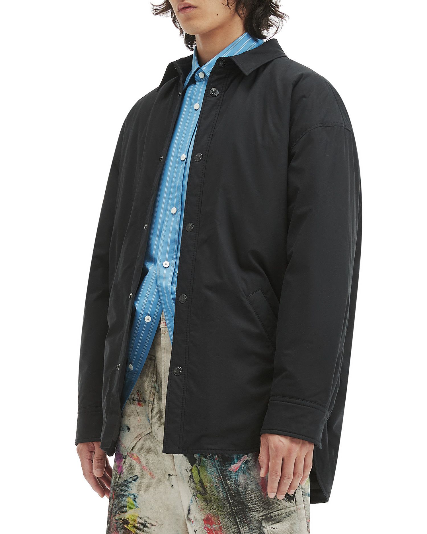 Acne Studios Acne Studios Straight Button Ornament Shirt Jacket Size US M / EU 48-50 / 2 - 3 Thumbnail