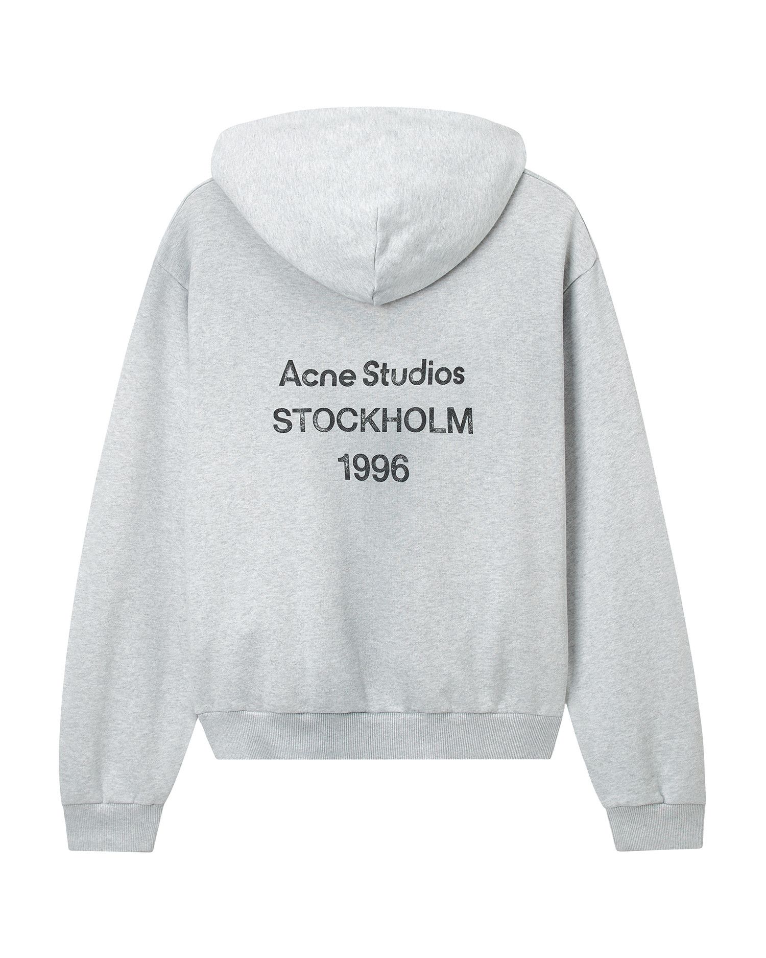 Acne Studios Acne Studios Text Print Hooded Sweatshirt Size US XL / EU 56 / 4 - 6 Thumbnail
