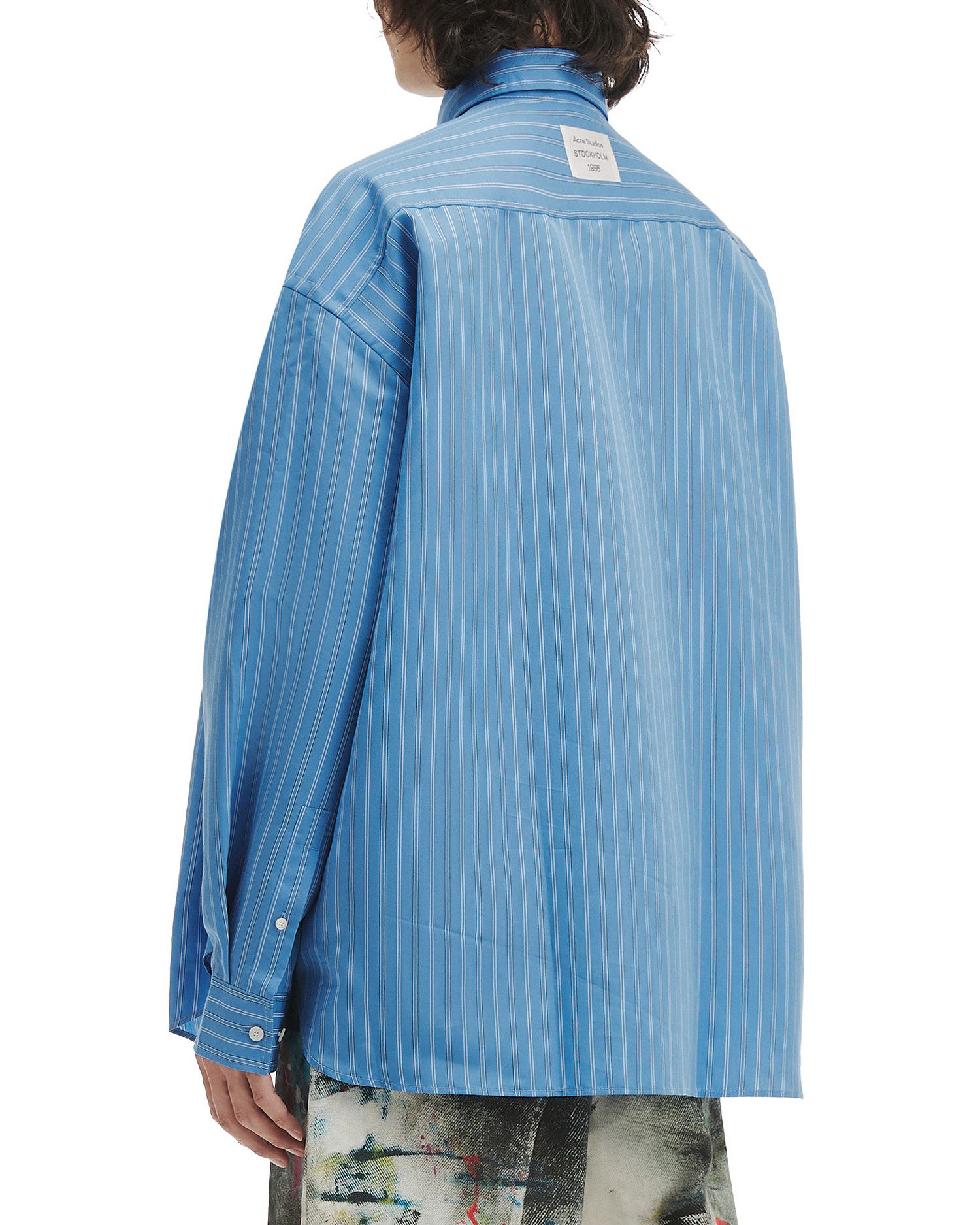 Acne Studios Acne Studios Stripe Long Sleeve Shirt Size US M / EU 48-50 / 2 - 4 Thumbnail