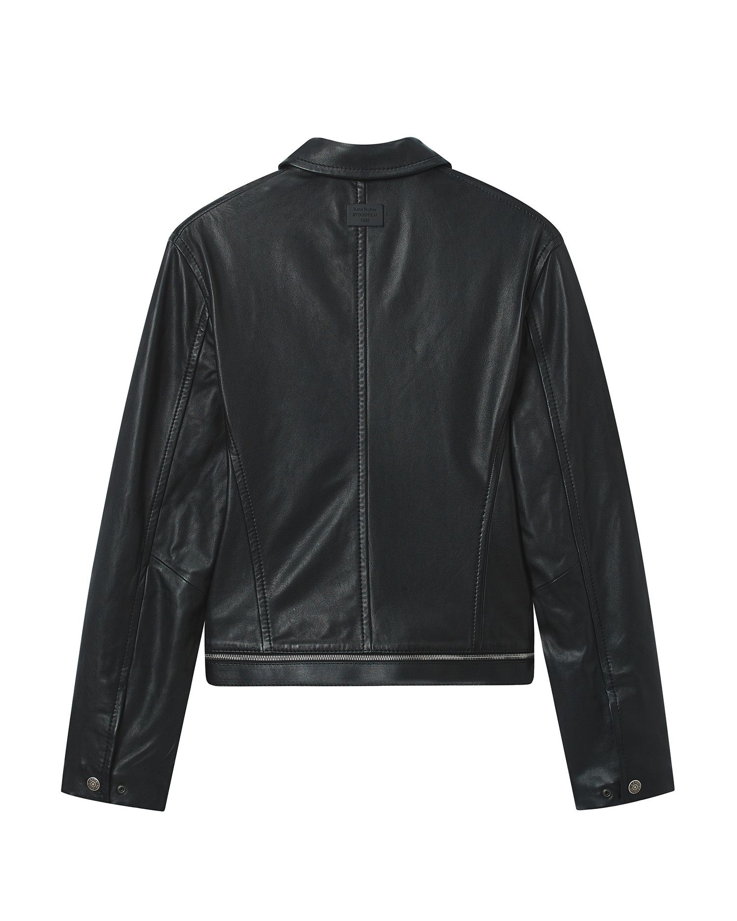 Acne Studios Acne Studios Lapel Zipper Leather Jacket Size US M / EU 48-50 / 2 - 6 Thumbnail