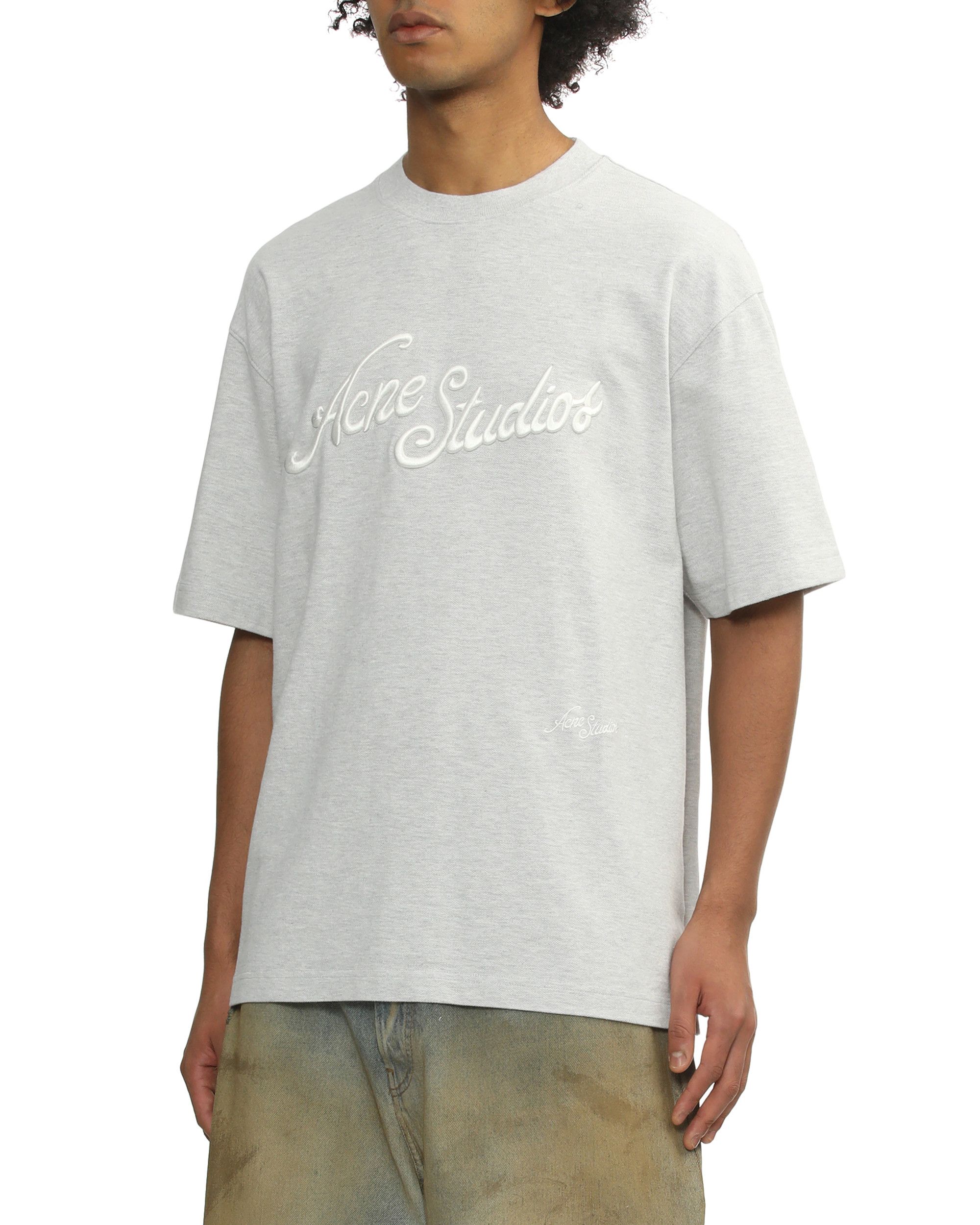 Acne Studios Acne Studios Logo Embroidered Short Sleeve T-Shirt Size US M / EU 48-50 / 2 - 3 Thumbnail