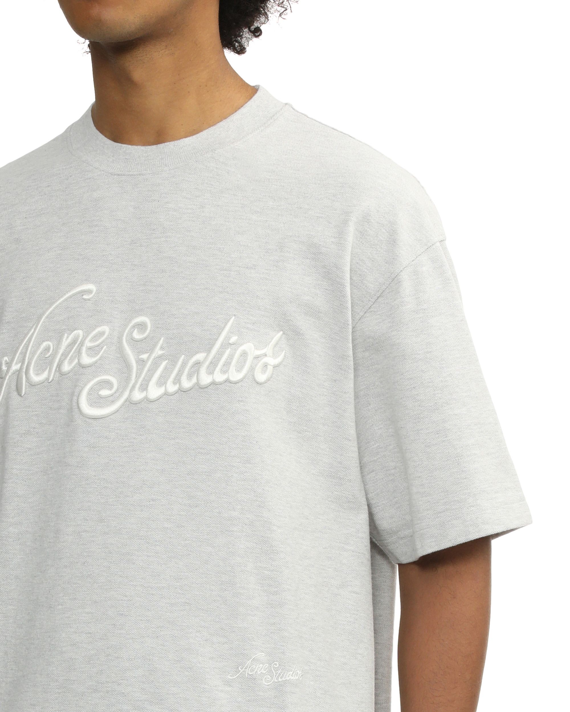 Acne Studios Acne Studios Logo Embroidered Short Sleeve T-Shirt Size US M / EU 48-50 / 2 - 5 Thumbnail