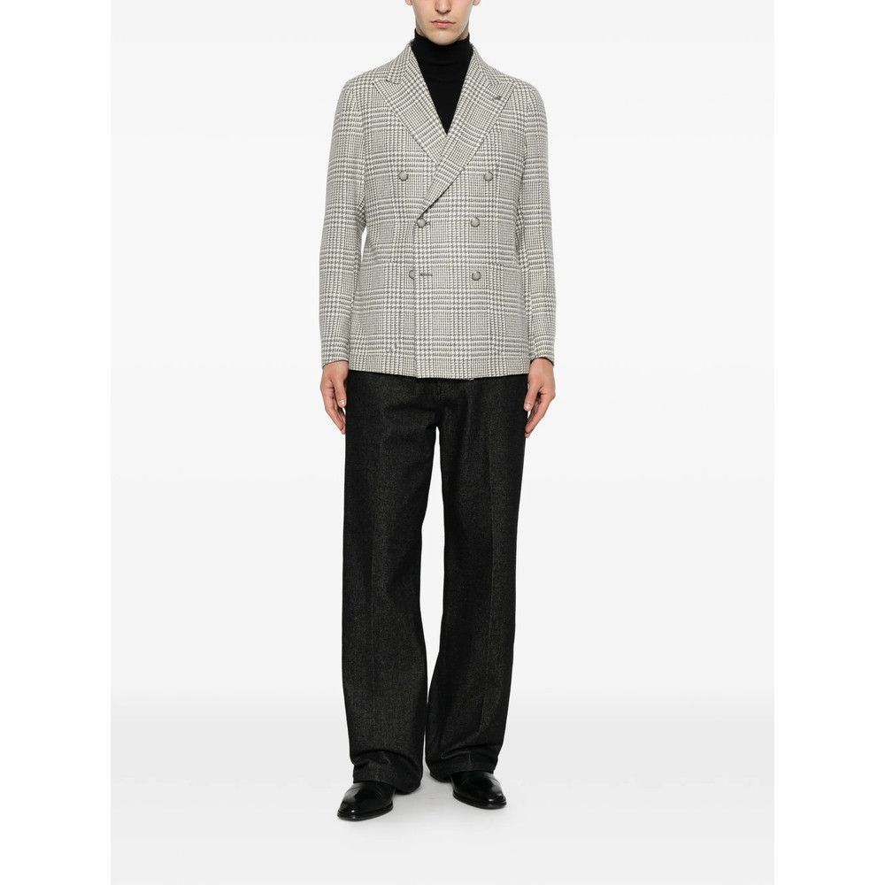 Tagliatore Tagliatore WHITE Jackets - Blazers Size US M / EU 48-50 / 2 - 4 Thumbnail