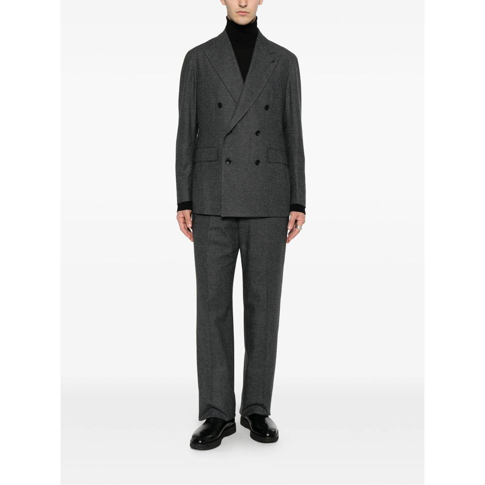 Tagliatore Tagliatore GREY Suits - Double Breasted Suits Size US M / EU 48-50 / 2 - 4 Thumbnail