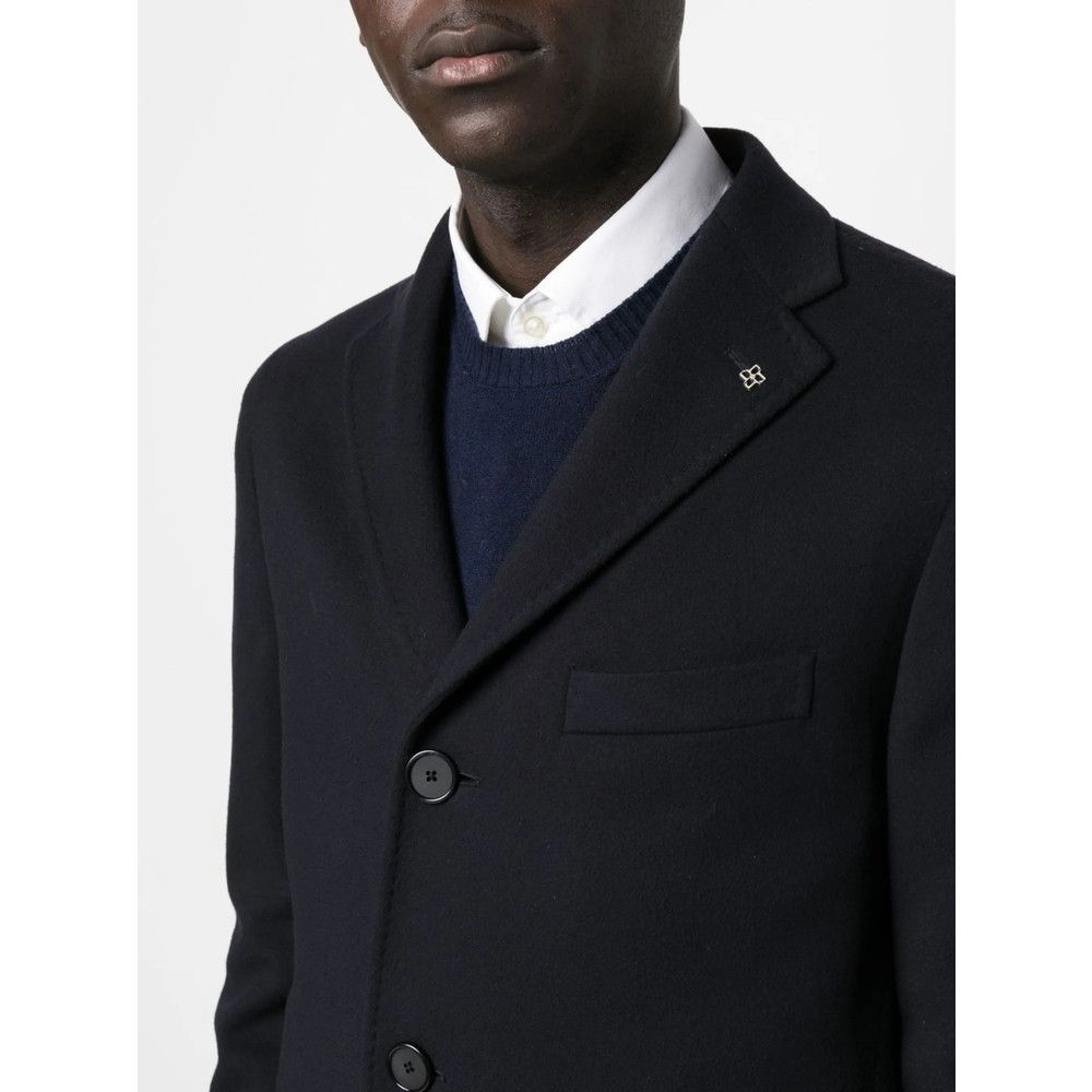 Tagliatore Tagliatore BLUE Coats - Single Breasted Coats Size US L / EU 52-54 / 3 - 5 Thumbnail