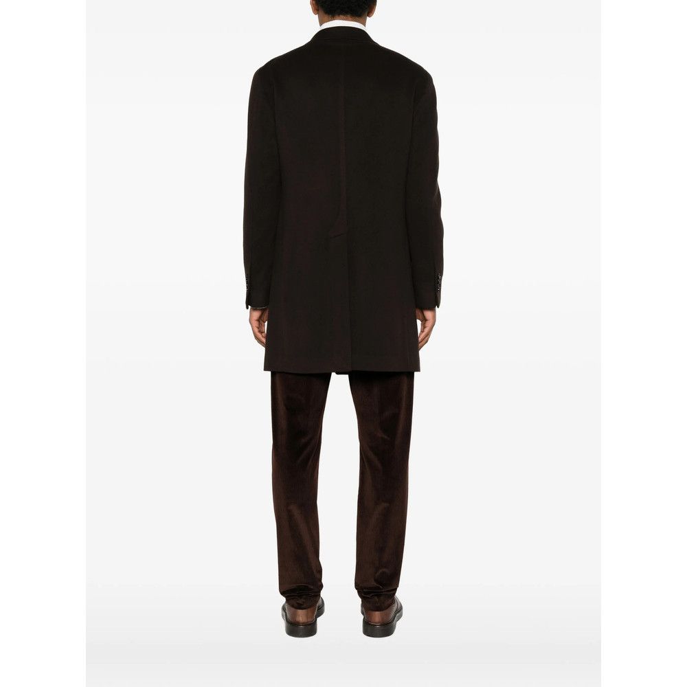 Tagliatore Tagliatore BROWN Coats - Single Breasted Coats Size US L / EU 52-54 / 3 - 5 Thumbnail