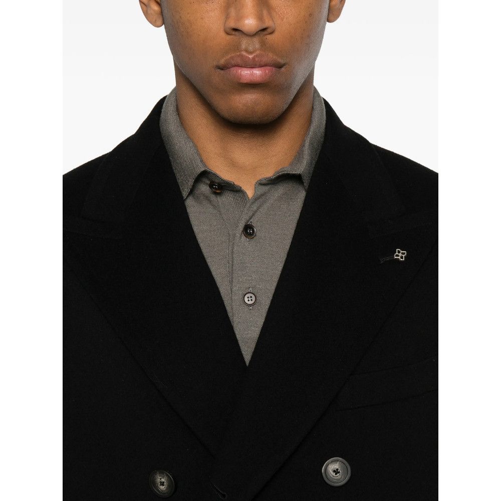 Tagliatore Tagliatore BLACK Coats - Double Breasted Coats Size US M / EU 48-50 / 2 - 4 Thumbnail