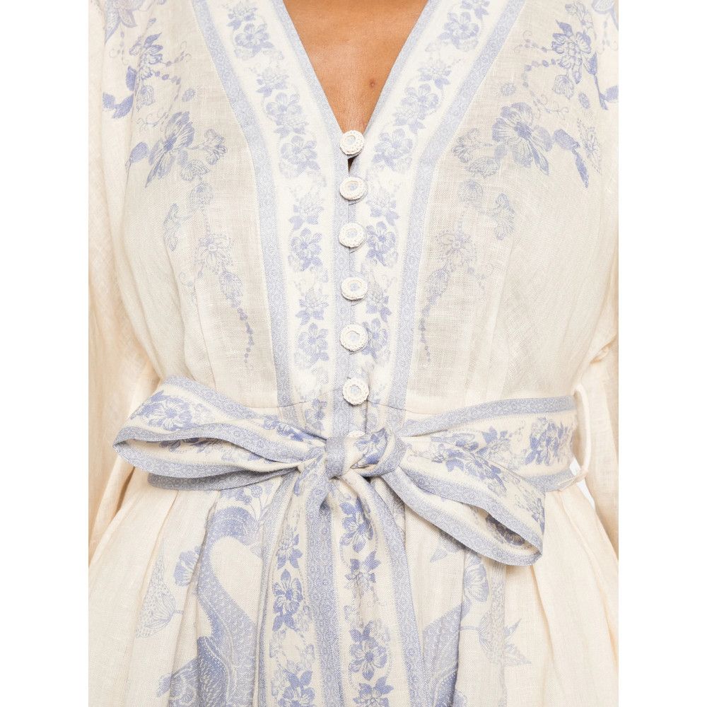 Zimmermann Zimmermann NEUTRALS Dresses - Day Dresses Size L / US 10 / IT 46 - 4 Thumbnail