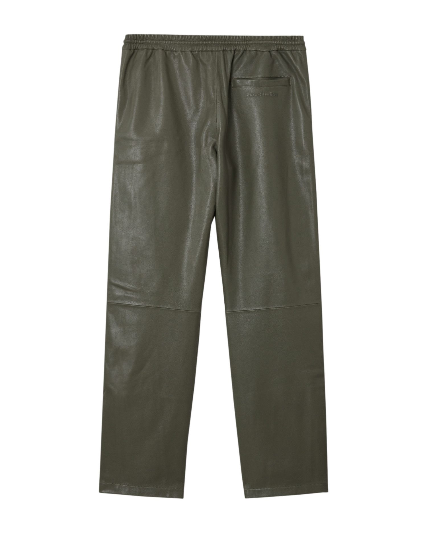 Acne Studios Acne Studios Ornament Zipper Leather Casual Pants Size US 40 / EU 56 - 2 Thumbnail