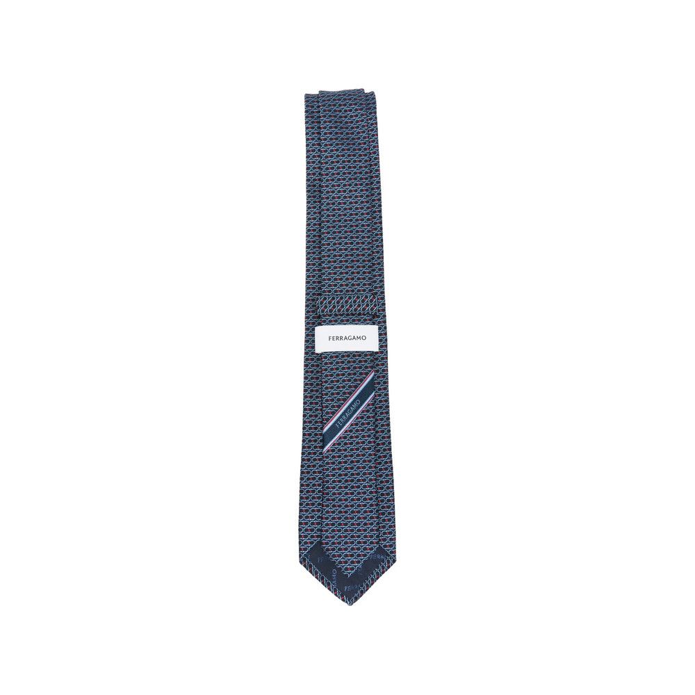 Salvatore Ferragamo Ferragamo BLUE Ties & Bow Ties Size ONE SIZE - 3 Thumbnail