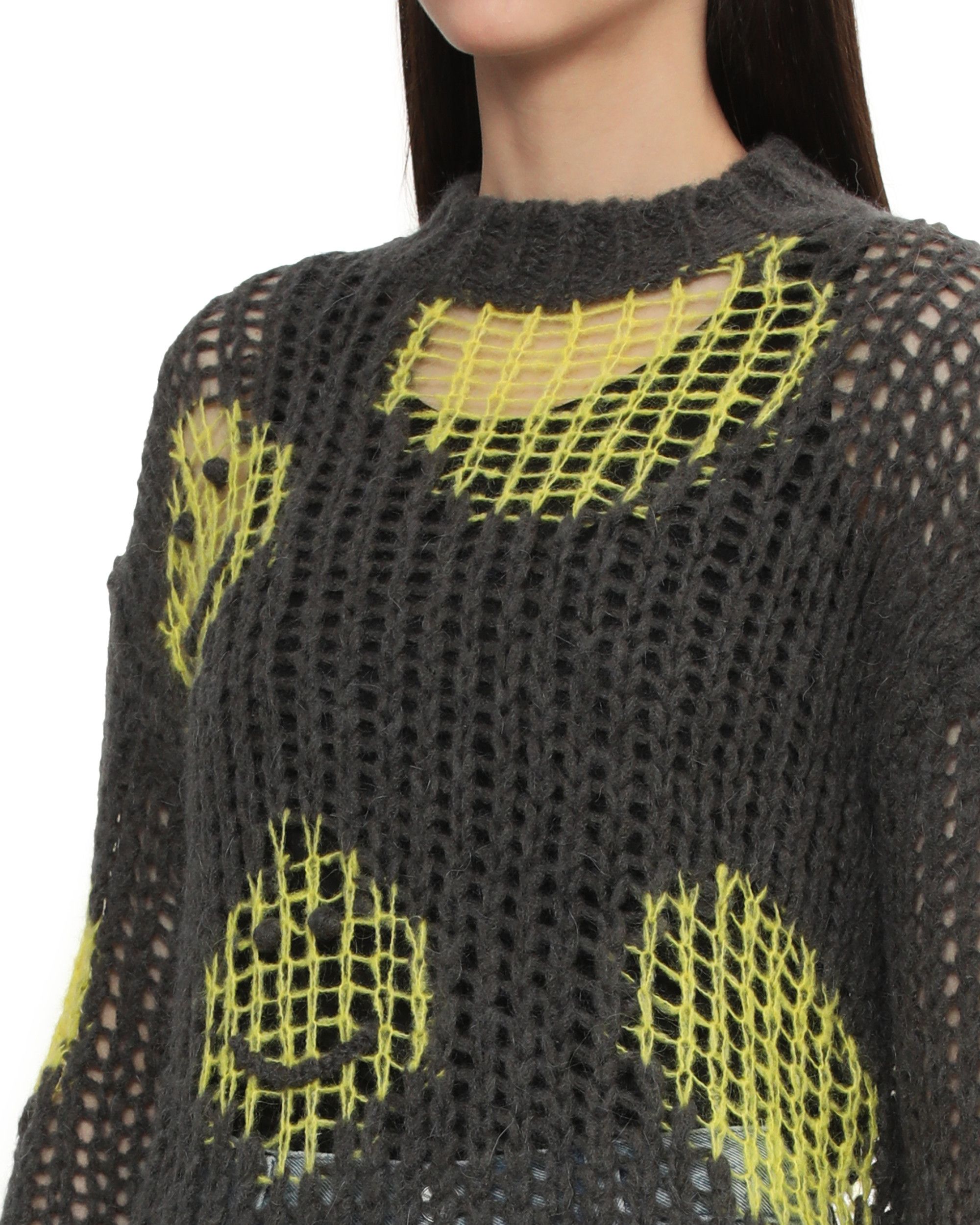Acne Studios Acne Studios Smiley Pattern Cut-out Design Sweater Size XS / US 0-2 / IT 36-38 - 5 Thumbnail