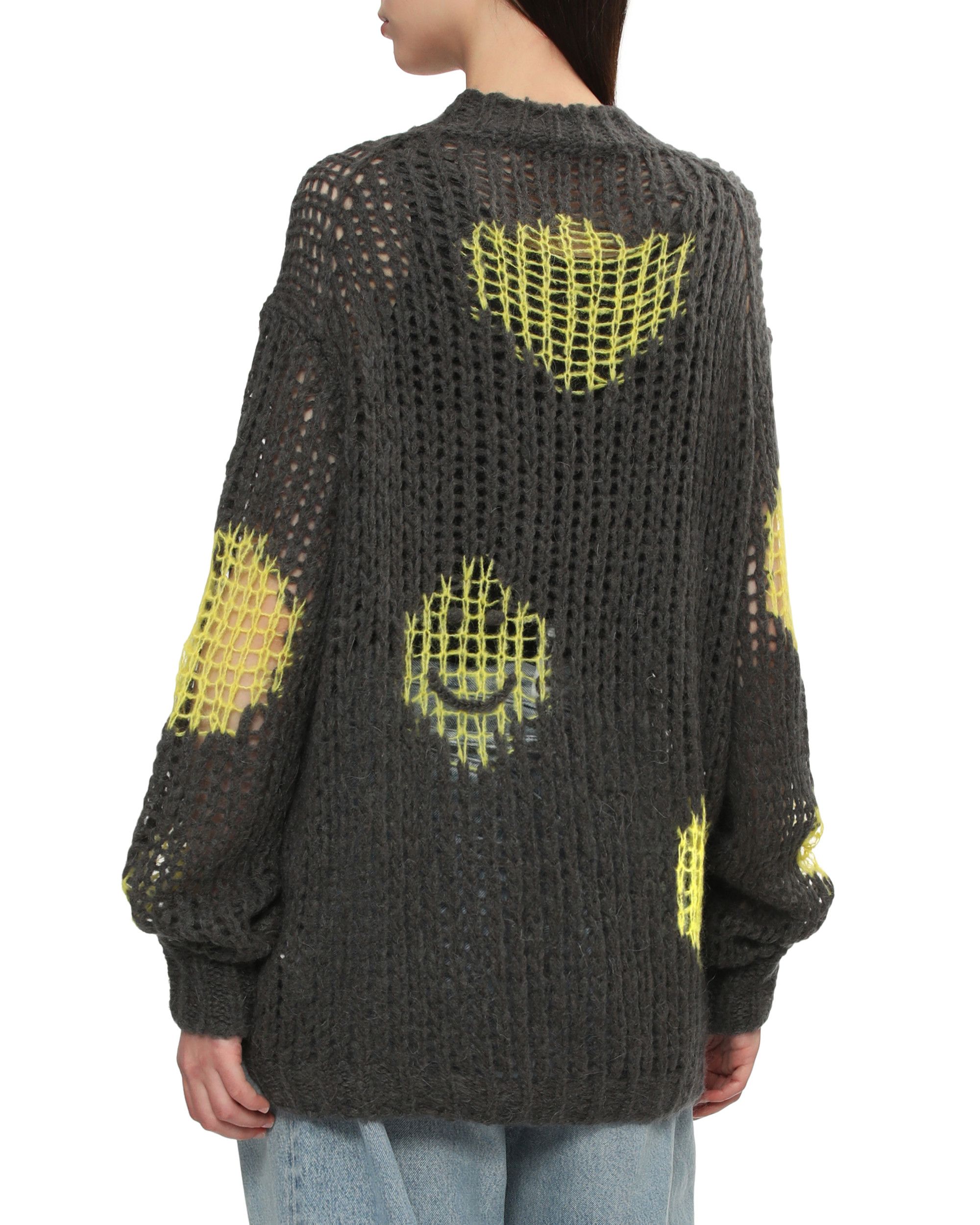 Acne Studios Acne Studios Smiley Pattern Cut-out Design Sweater Size XS / US 0-2 / IT 36-38 - 4 Thumbnail