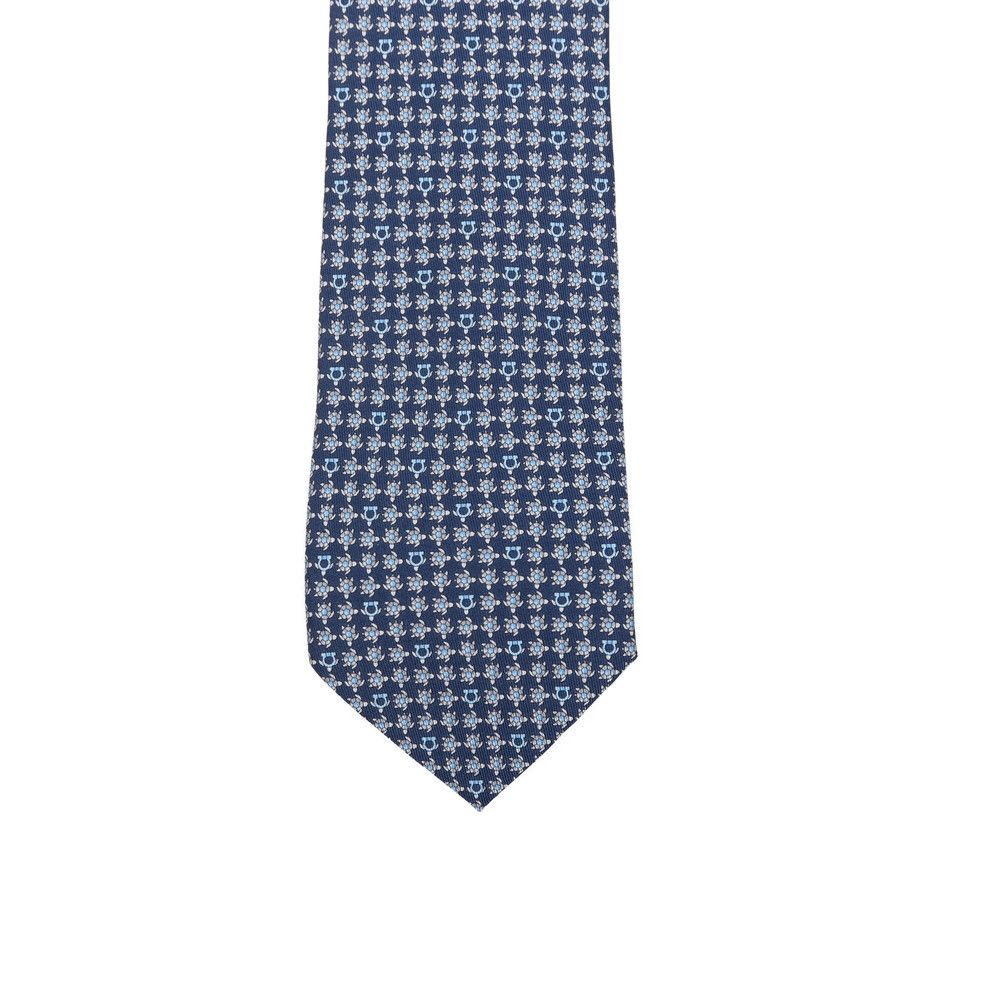 Salvatore Ferragamo Ferragamo BLUE Ties & Bow Ties Size ONE SIZE - 3 Thumbnail