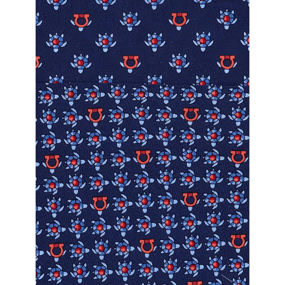 Salvatore Ferragamo Ferragamo BLUE Ties & Bow Ties Size ONE SIZE - 2 Thumbnail