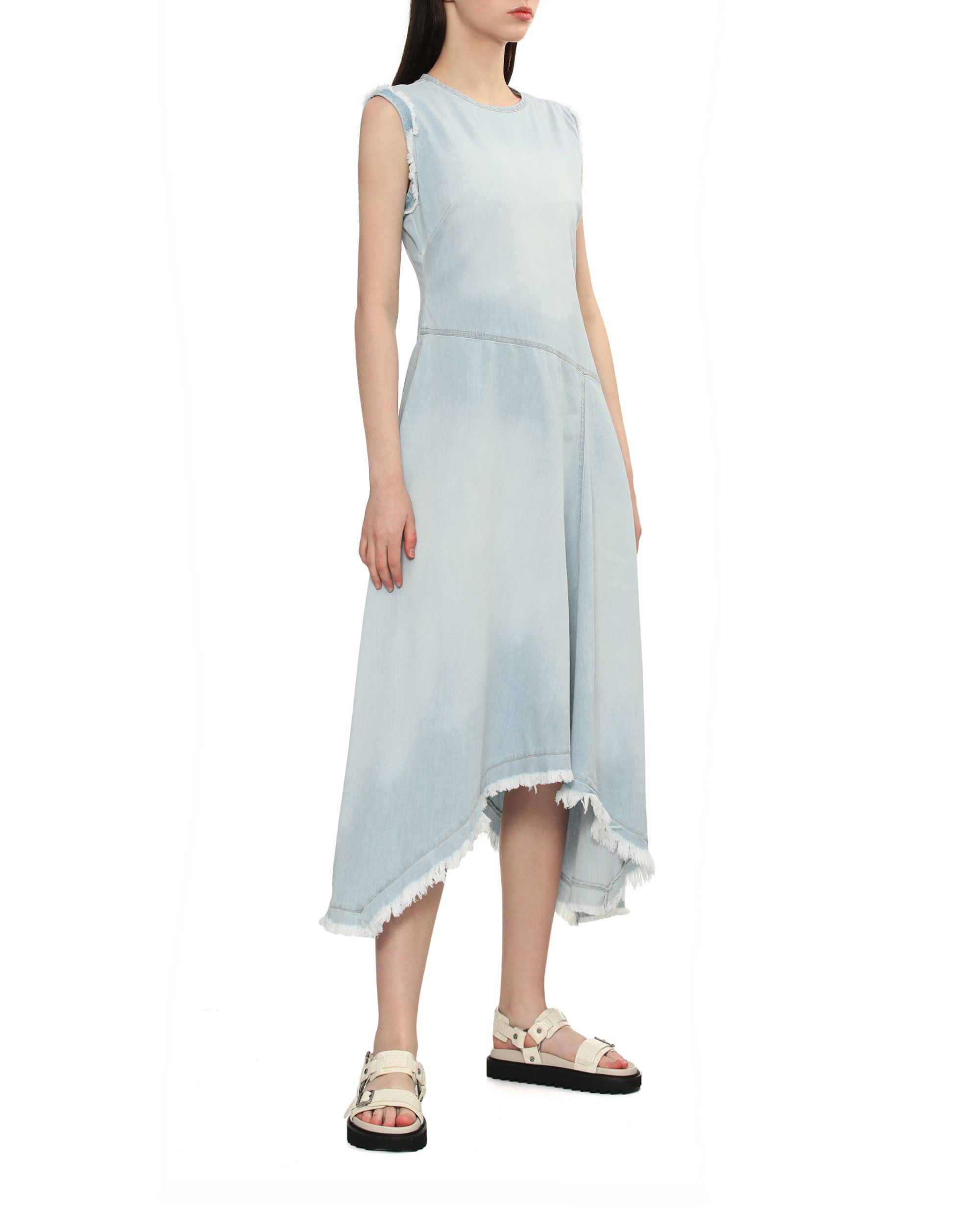 Acne Studios Acne Studios Ornament Grind Edge Denim Dress Size S / US 4 / IT 40 - 2 Thumbnail