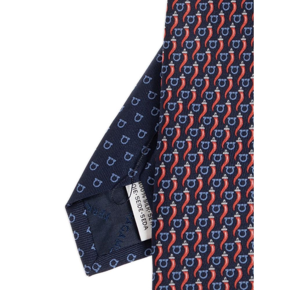 Salvatore Ferragamo Ferragamo BLUE Ties & Bow Ties Size ONE SIZE - 3 Thumbnail