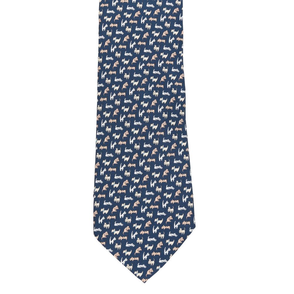 Salvatore Ferragamo Ferragamo BLUE Ties & Bow Ties Size ONE SIZE - 3 Thumbnail