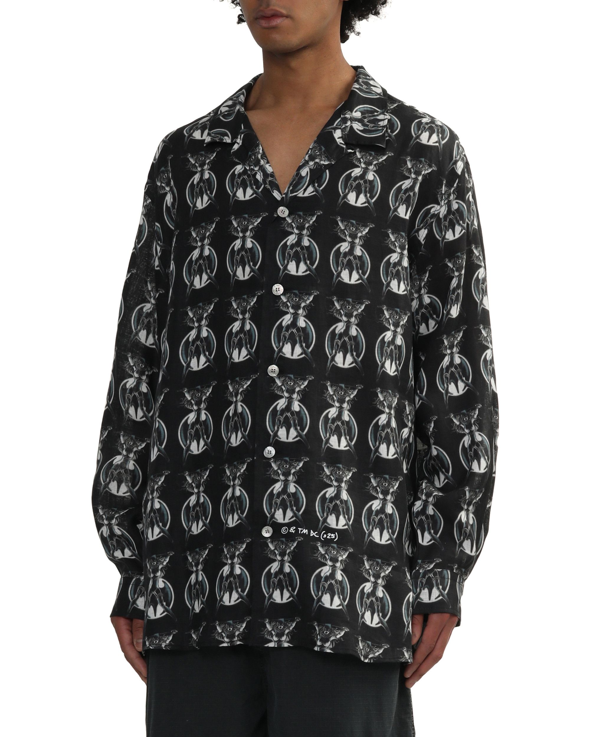 Acne Studios Acne Studios All-over Print Long Sleeve Shirt Size US L / EU 52-54 / 3 - 3 Thumbnail