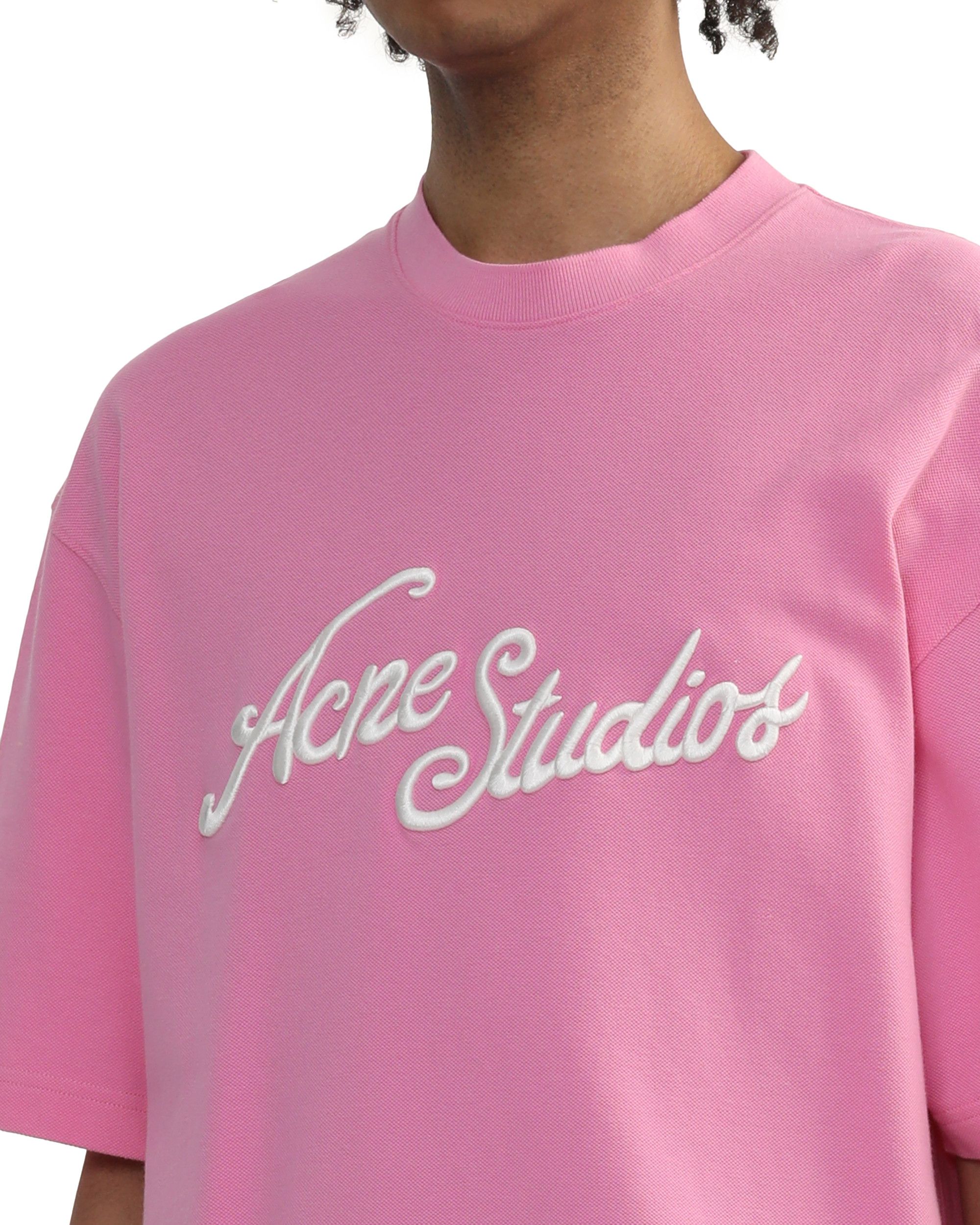 Acne Studios Acne Studios Logo Embroidery T-Shirt Size US XL / EU 56 / 4 - 5 Thumbnail