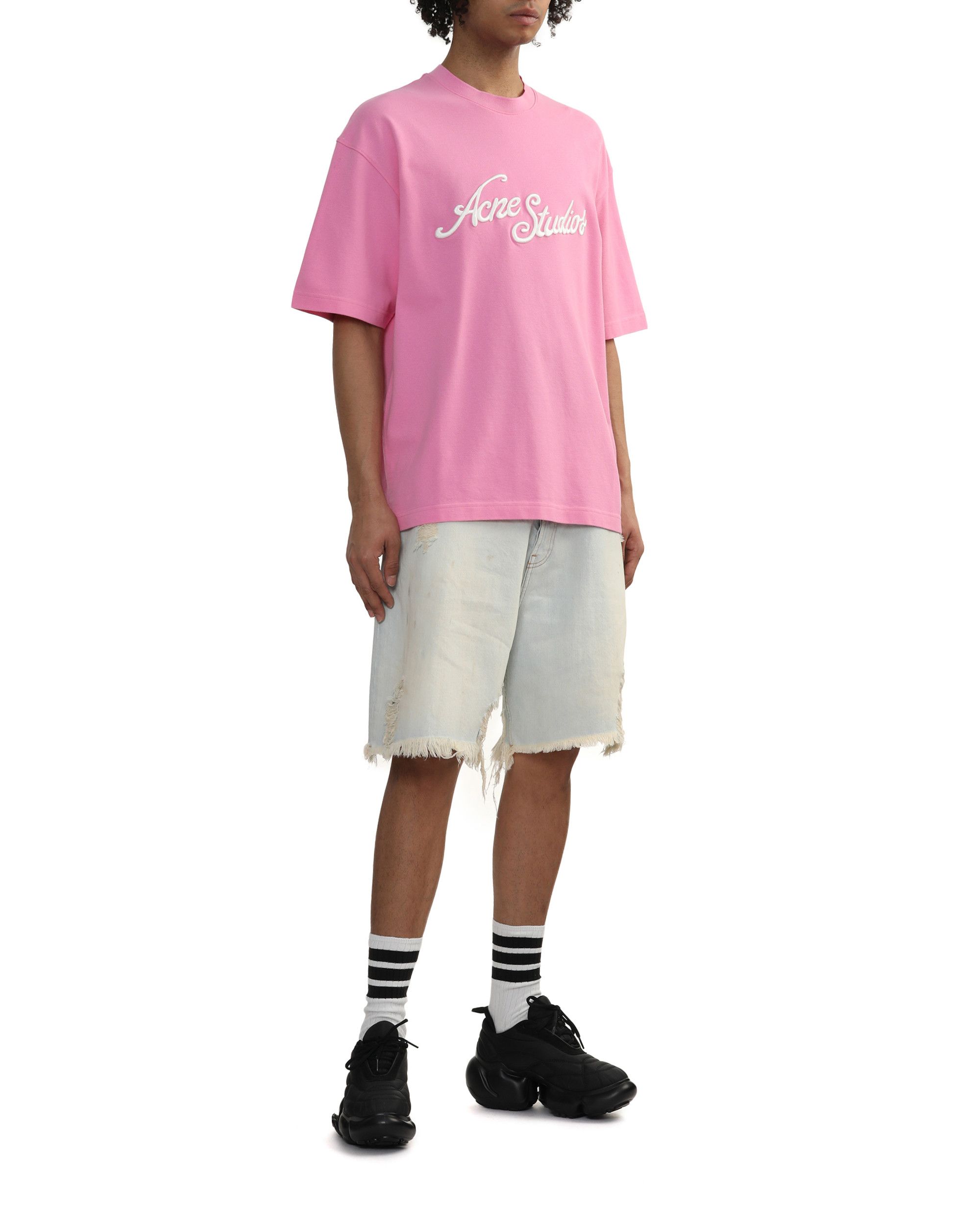 Acne Studios Acne Studios Logo Embroidery T-Shirt Size US XL / EU 56 / 4 - 2 Thumbnail