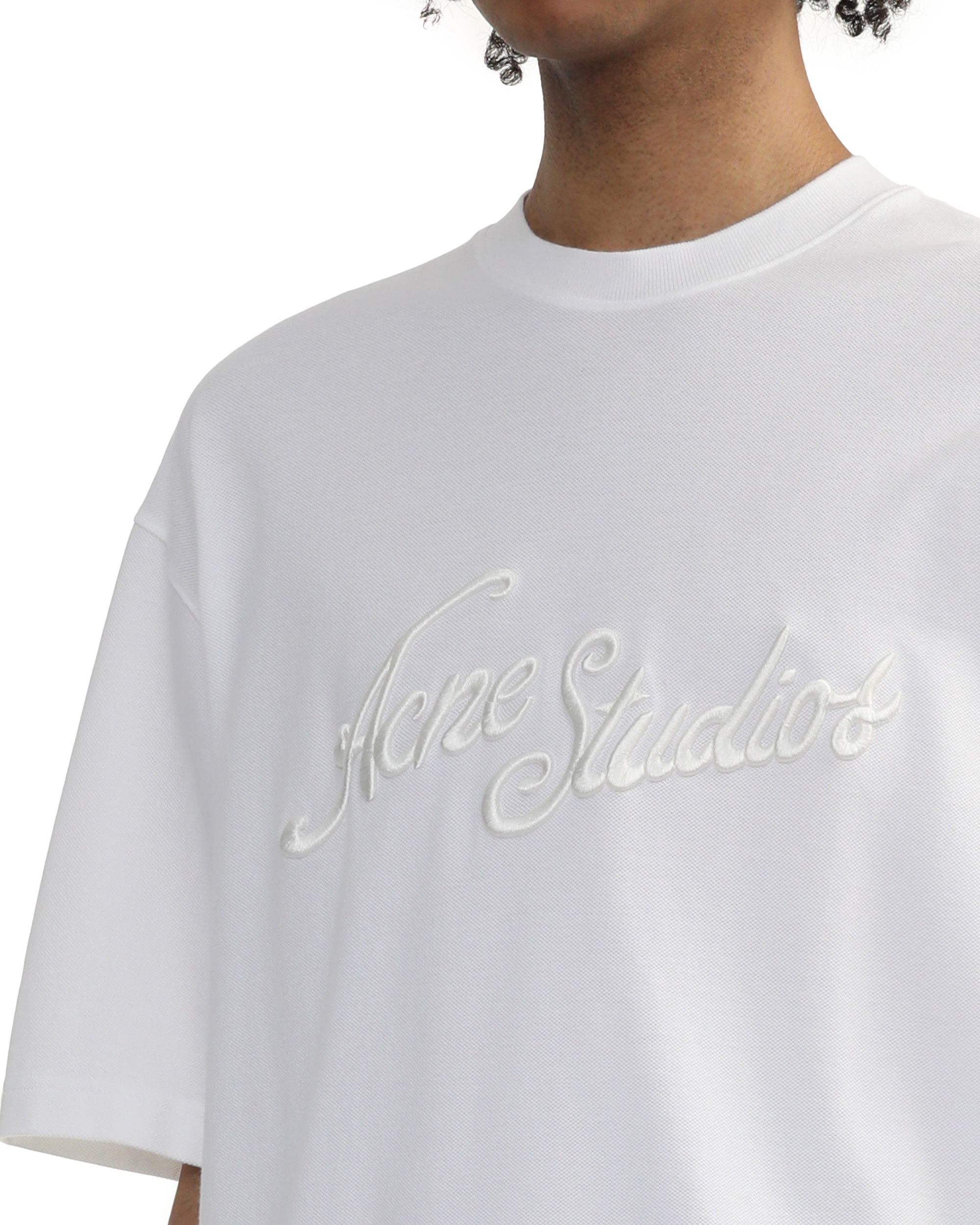 Acne Studios Acne Studios Logo Embroidery T-Shirt Size US M / EU 48-50 / 2 - 5 Thumbnail